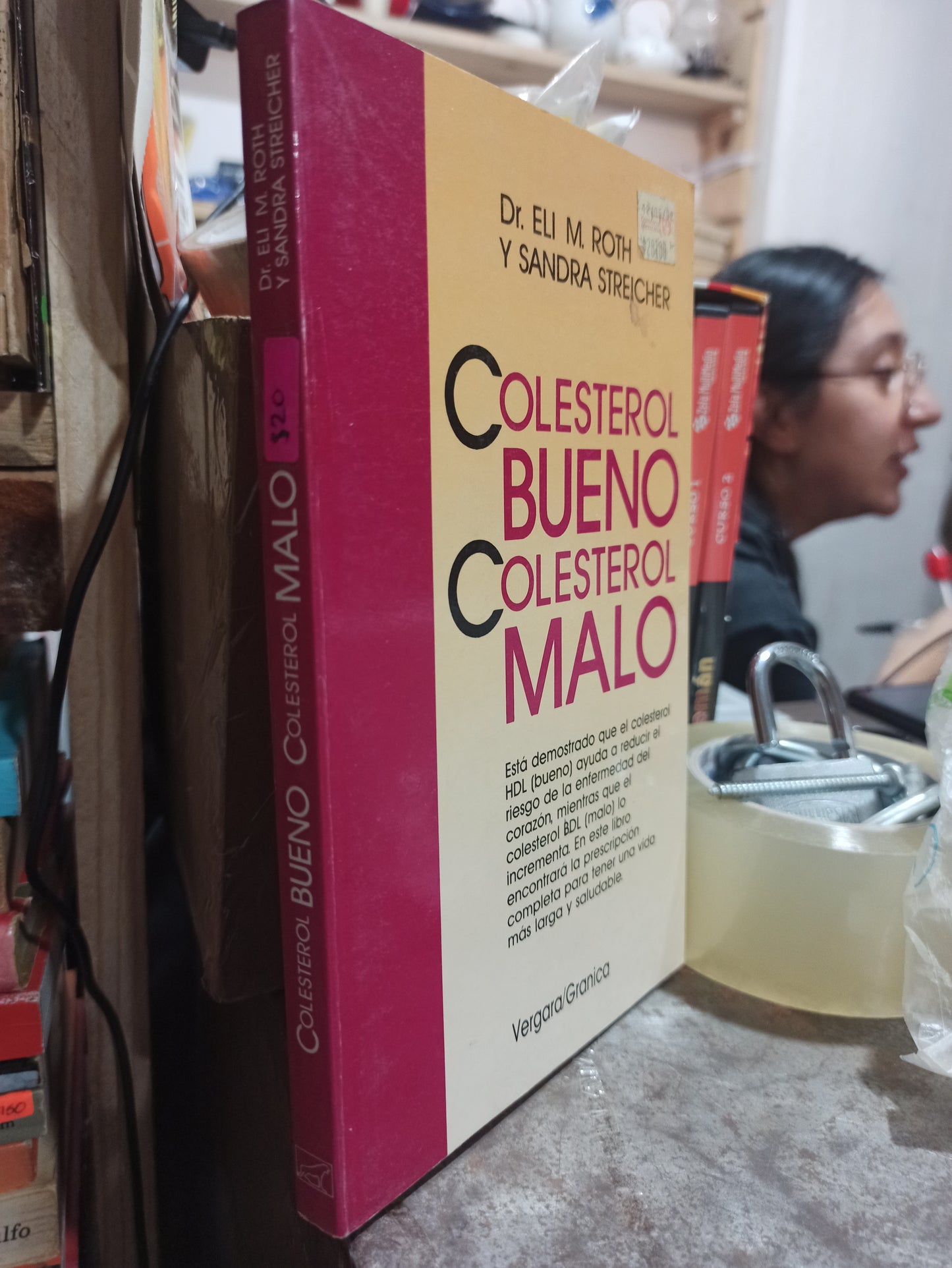 COLESTEROL BUENO COLESTEROL MALO POR ELI M. ROTH USADO SALUD ALDAMA