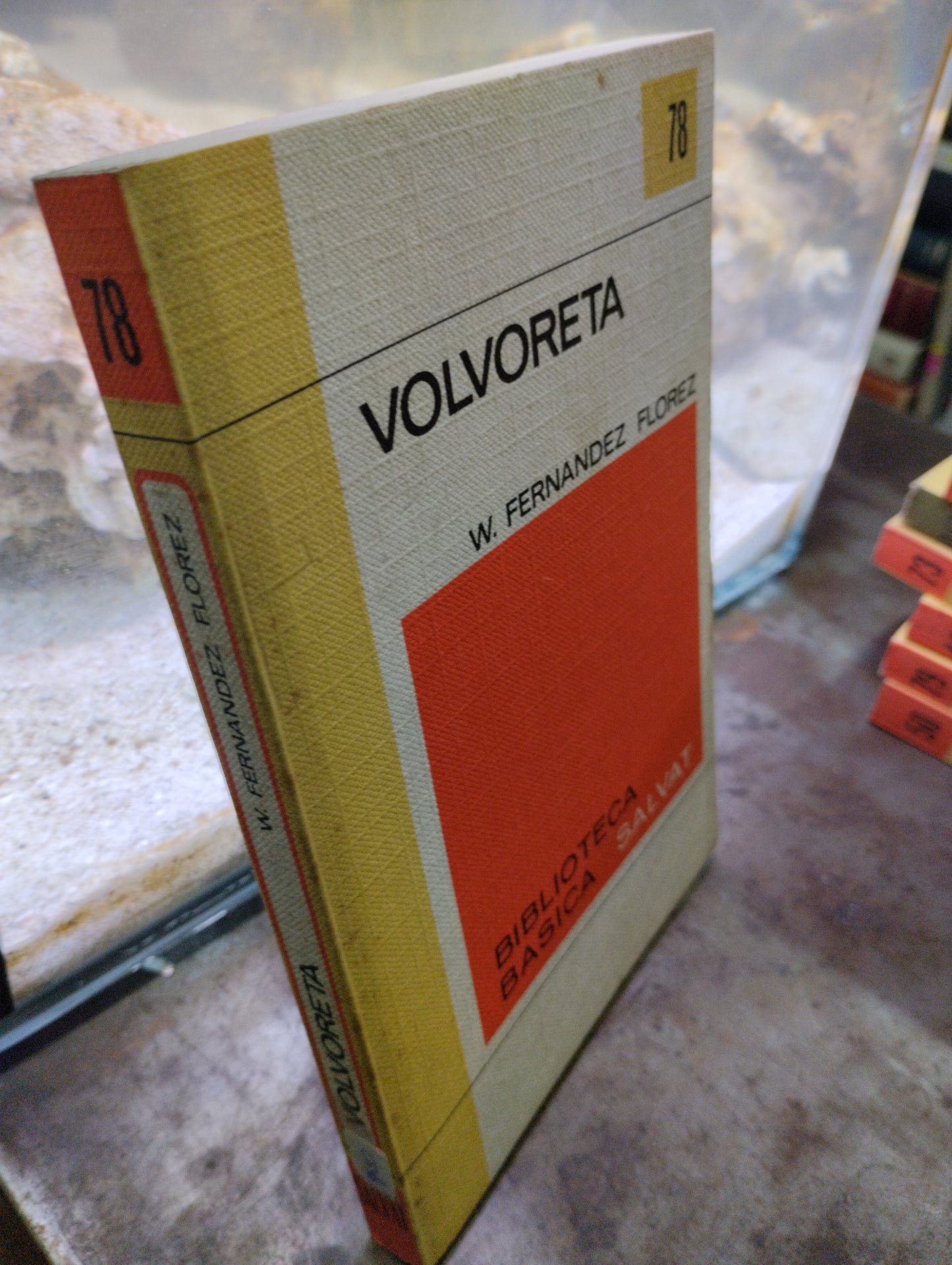VOLVORETA POT W FERNANDEZ FLOREZ USADO NOVELAS ALDAMA