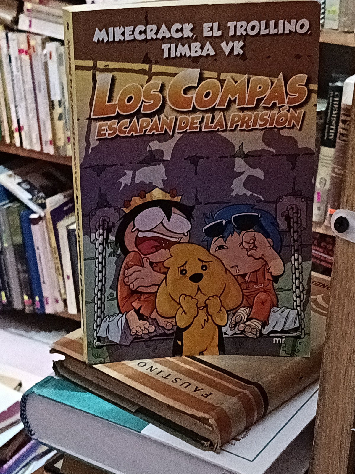 LOS COMPAS ESCAPAN DE LA PRISION MIKECRACK EL TROLLINO TIMBA VK USADO INFANTIL LITERARIO 305