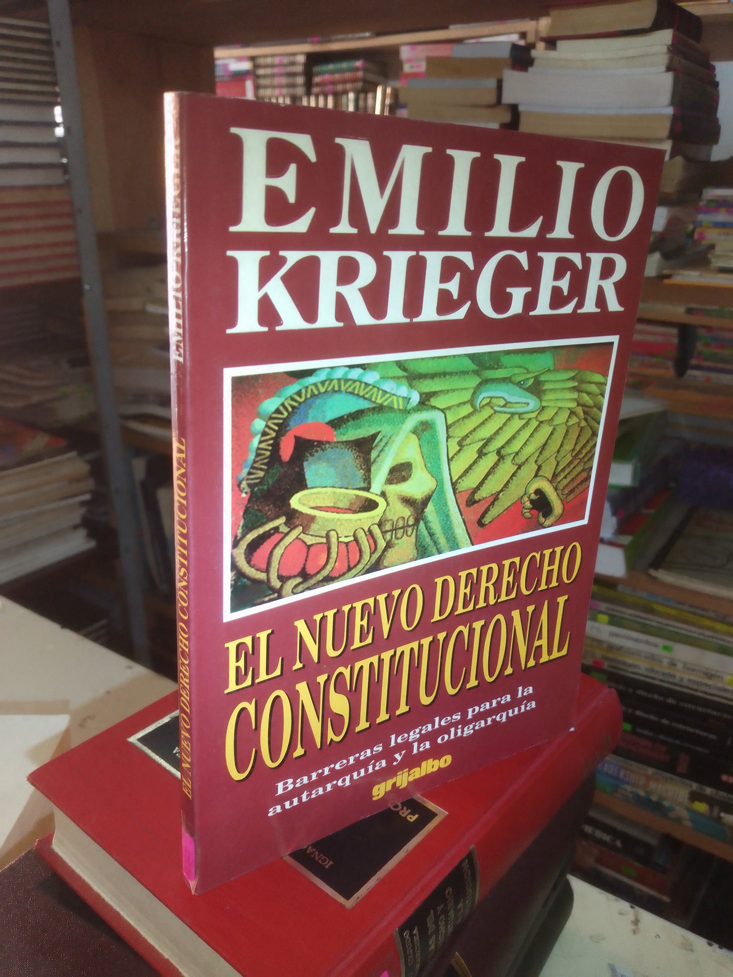 EL NUEVO DERECHO CONSTITUCIONAL POR EMILIO KRIEGER USADO DERECHO LITERARIO 207