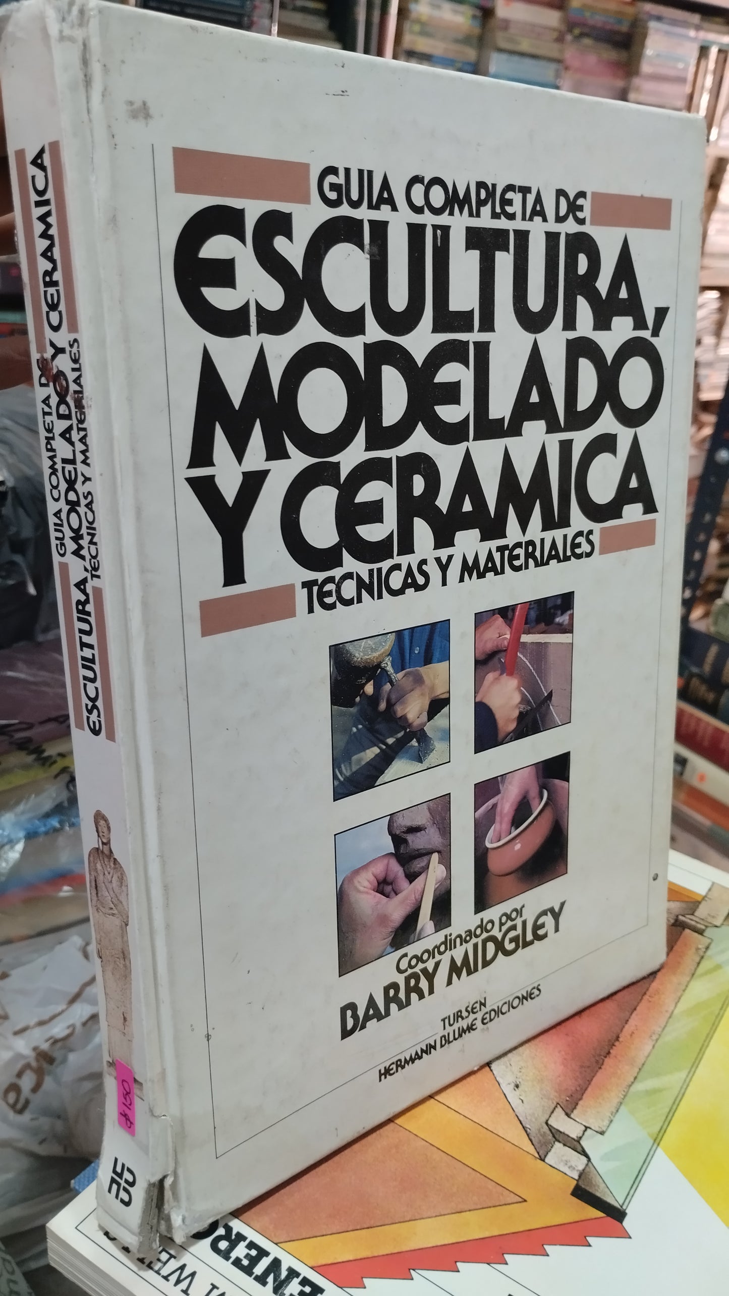 GUIA COMPLETA DE ESCULTURA MODELADO Y CERAMICA TECNICAS Y MATERIALES LIBRO USADO OFICIOS ALDAMA