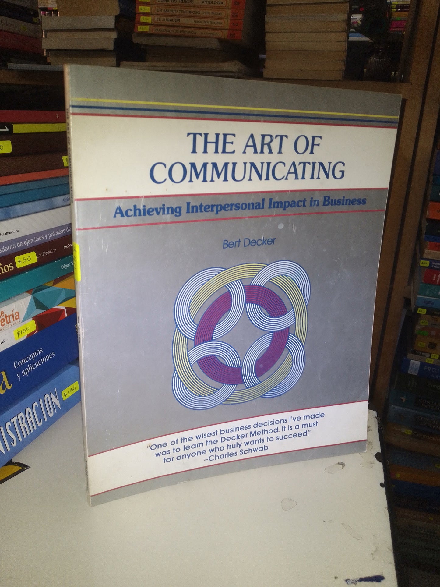 THE ART OF COMMUNICATING POR BERT DECKER USADO IDIOMAS LITERARIO 207