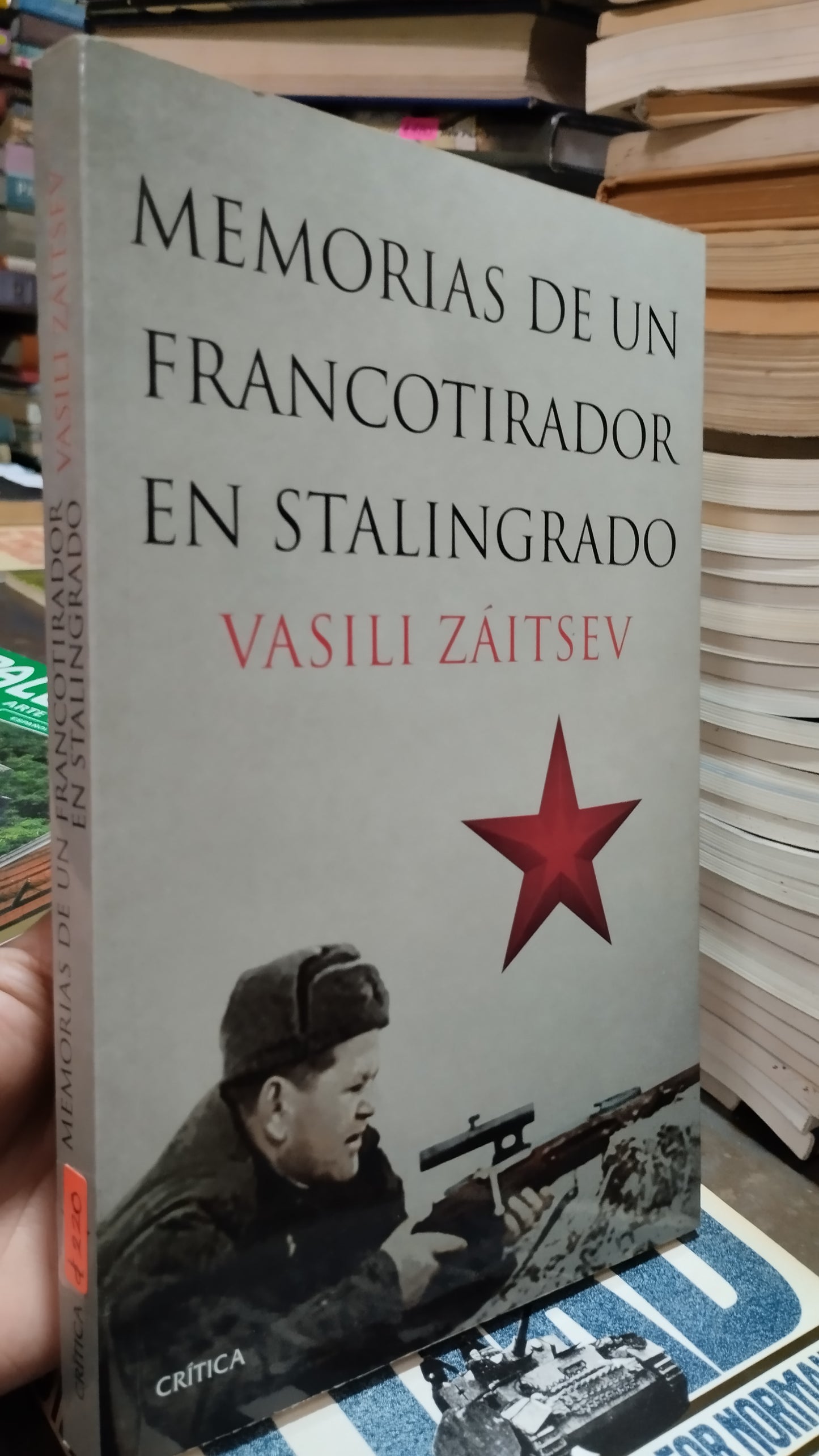 MEMORIAS DE UN FRANCOTIRADOR EN STALINGRADO POR VASILI ZAITSEV LIBRO USADO HISTORIA ALDAMA