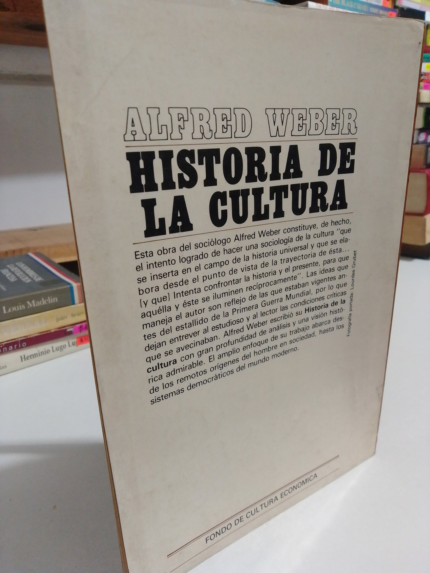 HISTORIA DE LA CULTURA POR ALFRED WEBER USADO HISTORIA JUAREZ