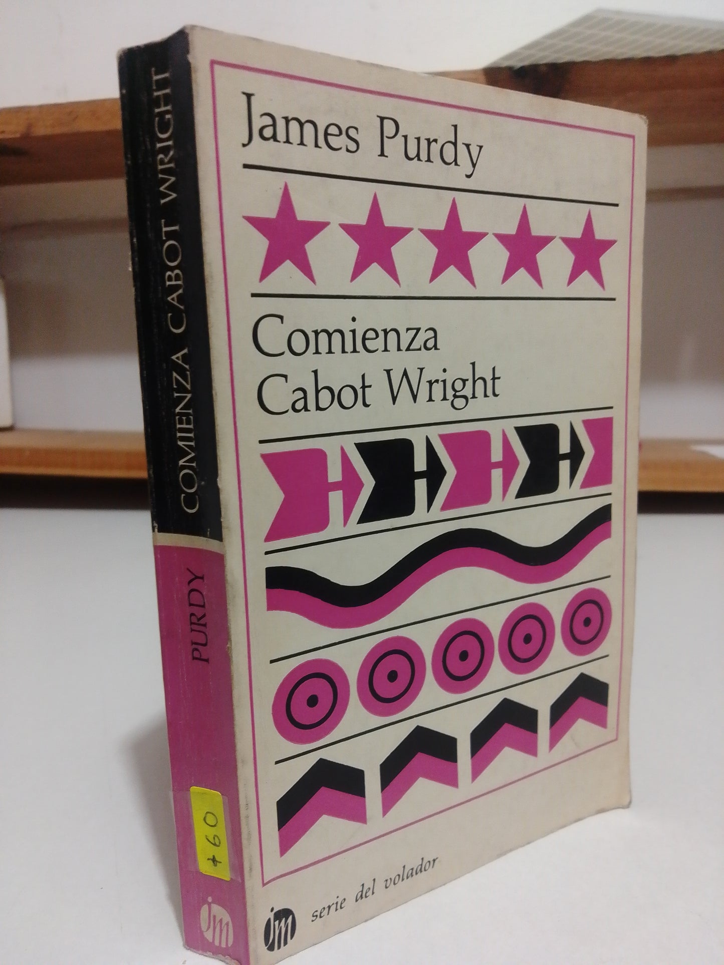 COMIENZA KABOT WRIGHT POR JAMES PURDY USADO NOVELA JUÁREZ