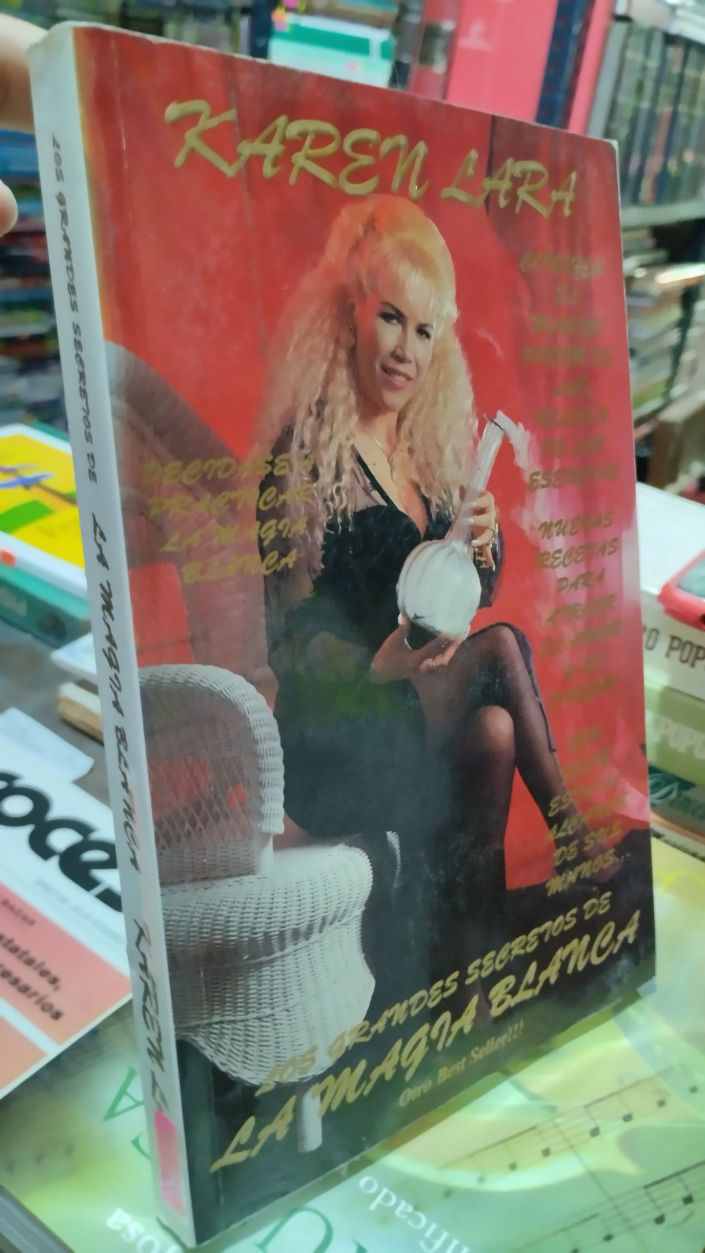 LOS GRANDES SECRETOS DE LA MAGIA BLANCA POR KAREN LARA LIBRO USADO ESOTERISMO ALDAMA
