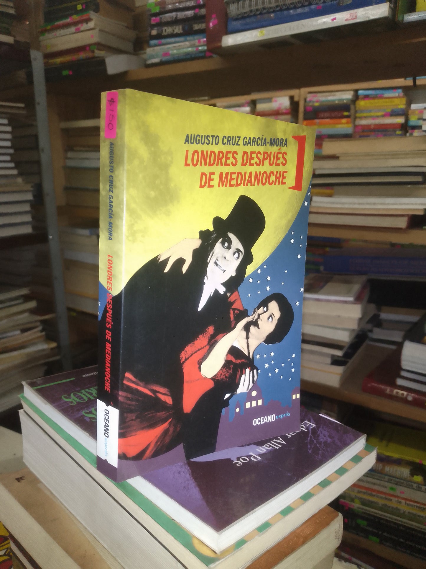 LONDRES DESPUÉS DE MEDIANOCHE POR AUGUSTO CRUZ GARCÍA MORA USADO NOVELA LITERARIO 207