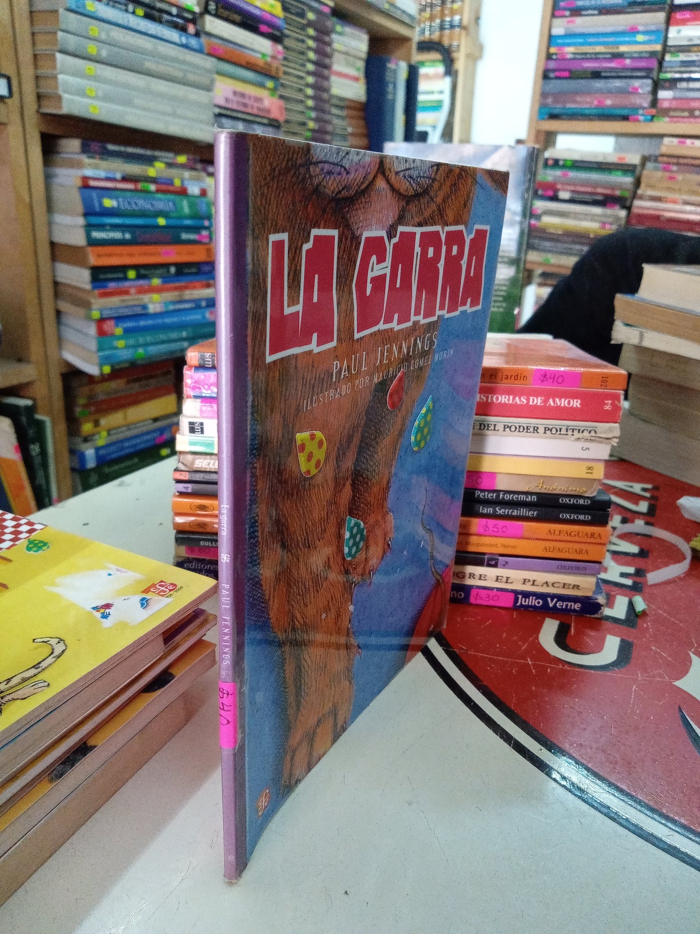 LA GARRA POR PAUL JENNINGS USADO INFANTIL LITERARIO 207