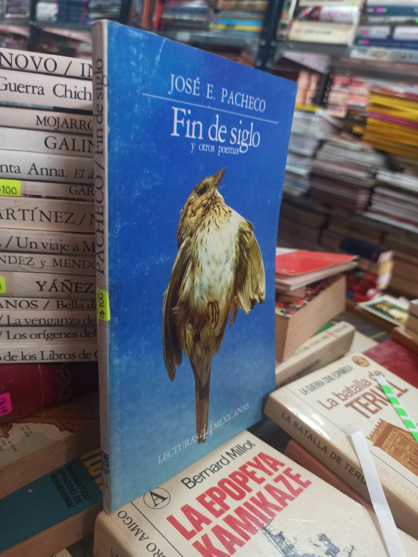 FIN DE SIGLO Y OTRO POEMAS JOSÉ E. PACHECO USADO NOVELAS ALDAMA