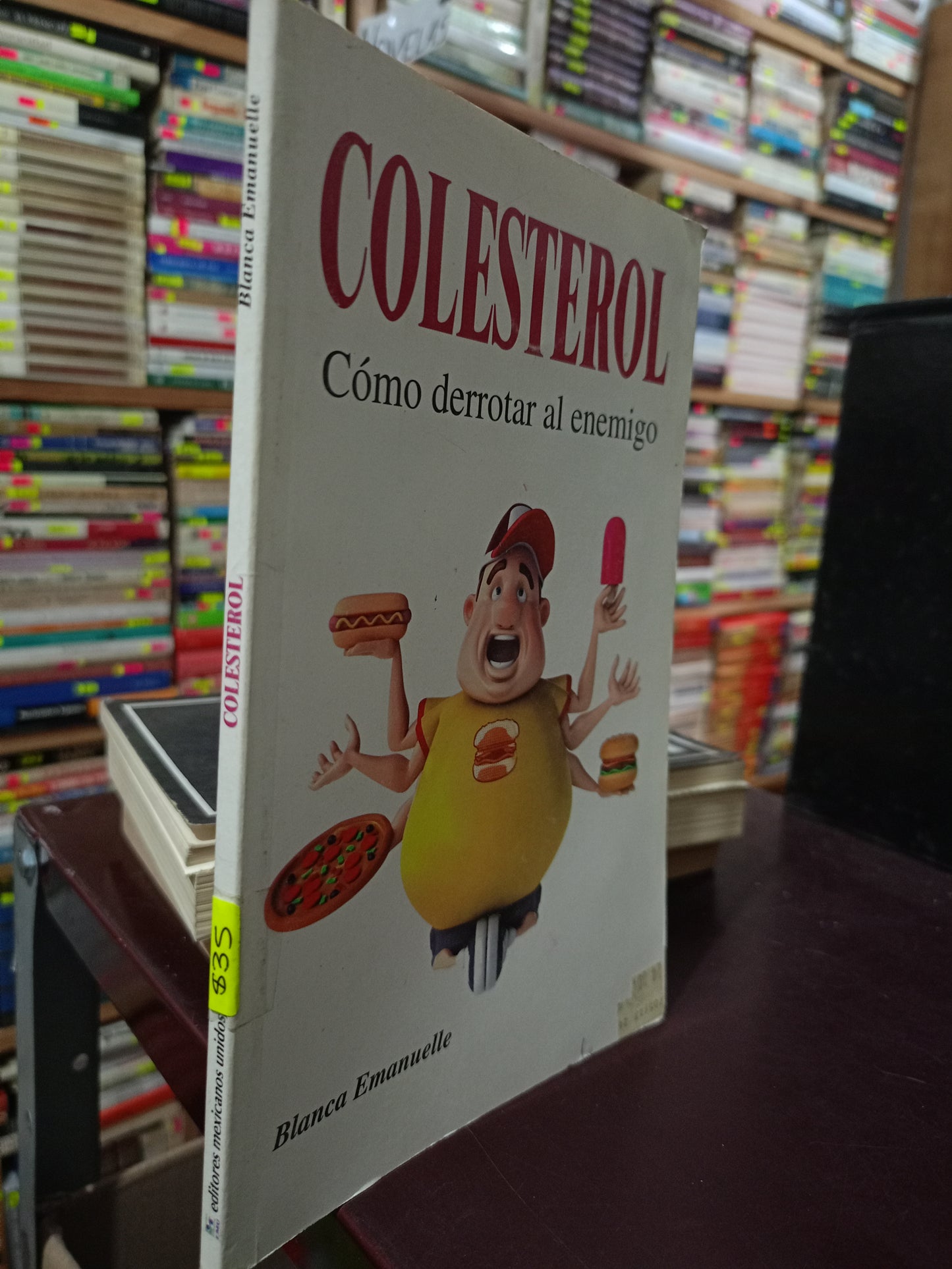 COLESTEROL POR BLANCA EMANUELLE USADO SALUD LITERARIO 305