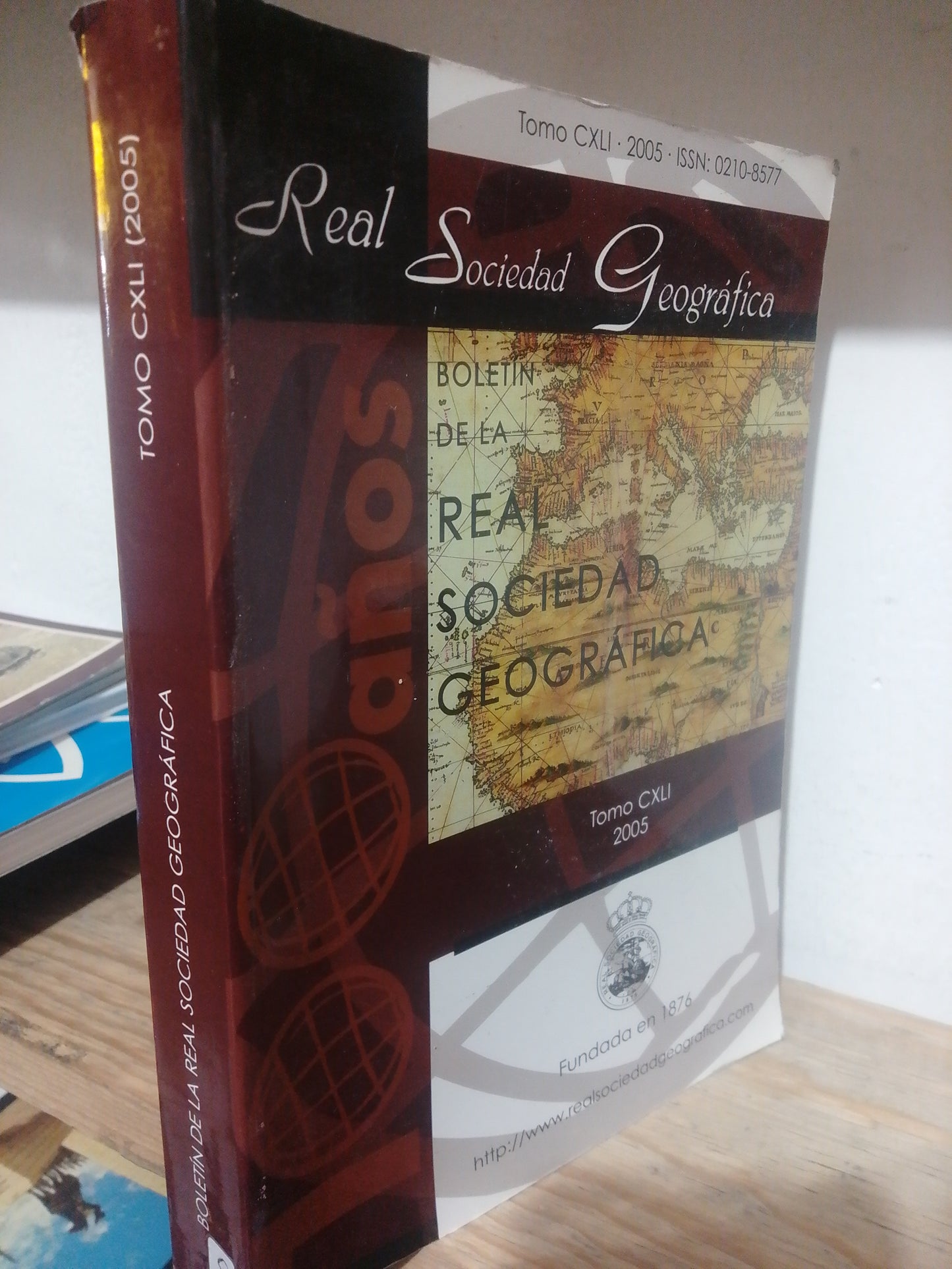 BOLETIN REAL SOCIEDAD GEOGRAFICA USADO GEOGRAFIA JUAREZ