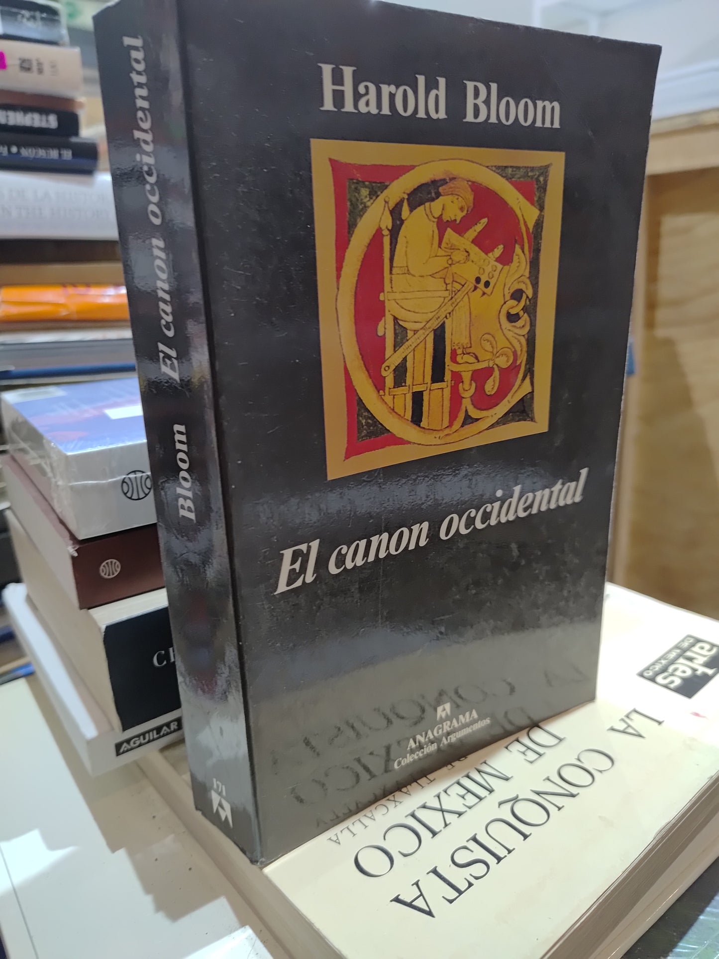EL CANON OCCIDENTAL POR HAROLD BLOOM USADO NOVELAS JUAREZ 515