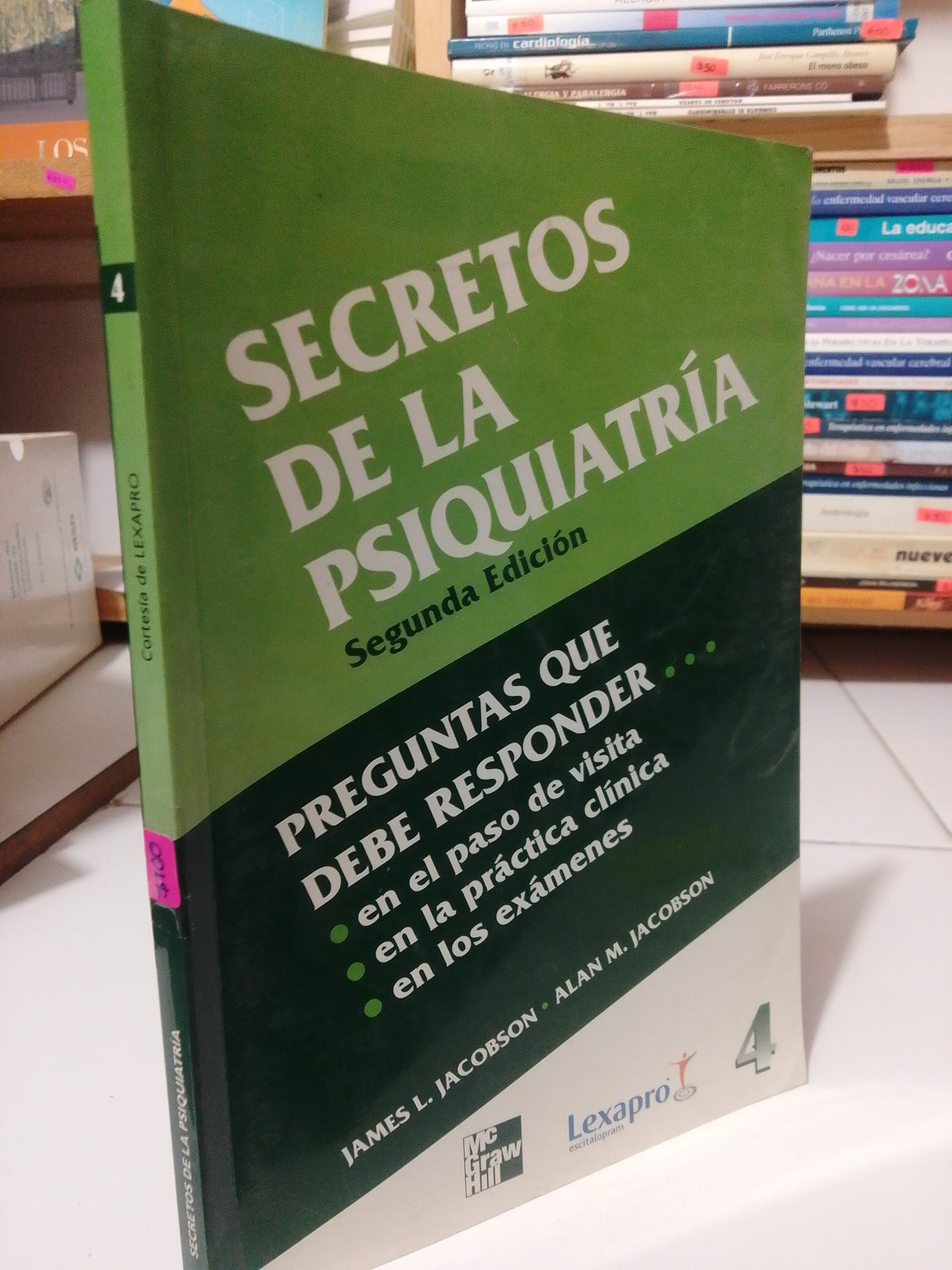 SECRETOS DE LA PSIQUIATRIA POR JAMES L JACOBSON USADO PSICOLOGIA JUAREZ