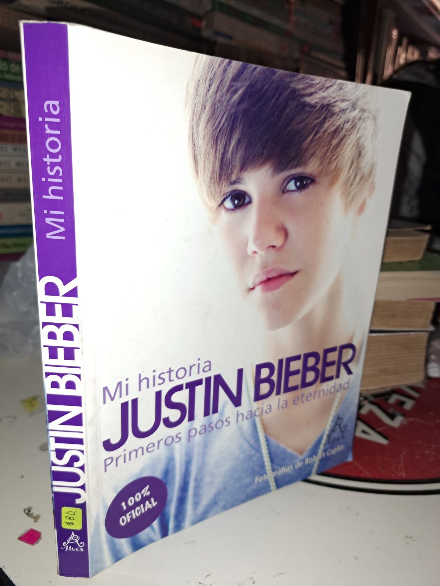 MI HISTORIA JUSTIN BIEBER PRIMEROS PASOS HACIA LA ETERNIDAD USADO INFANTIL LITERARIO 207