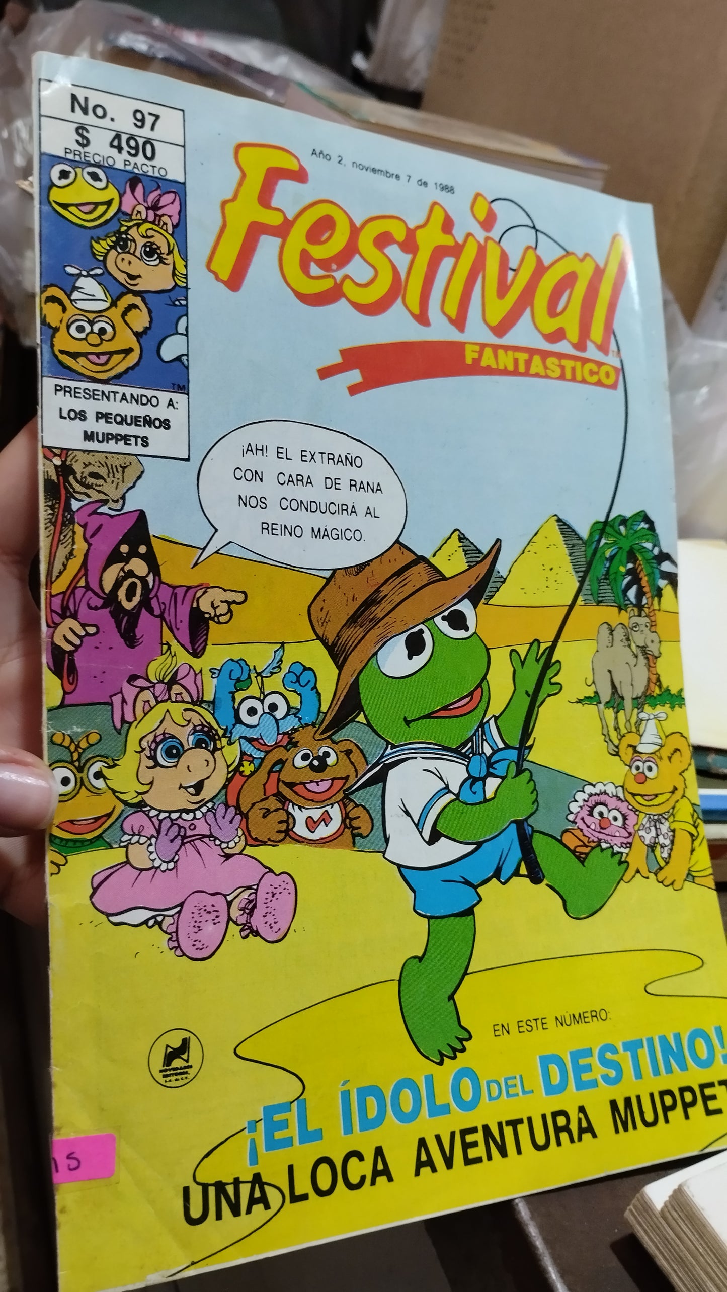 FESTIVAL FANTASTICO POR NOVEDADES EDITORES LIBRO USADO INFANTIL ALDAMA