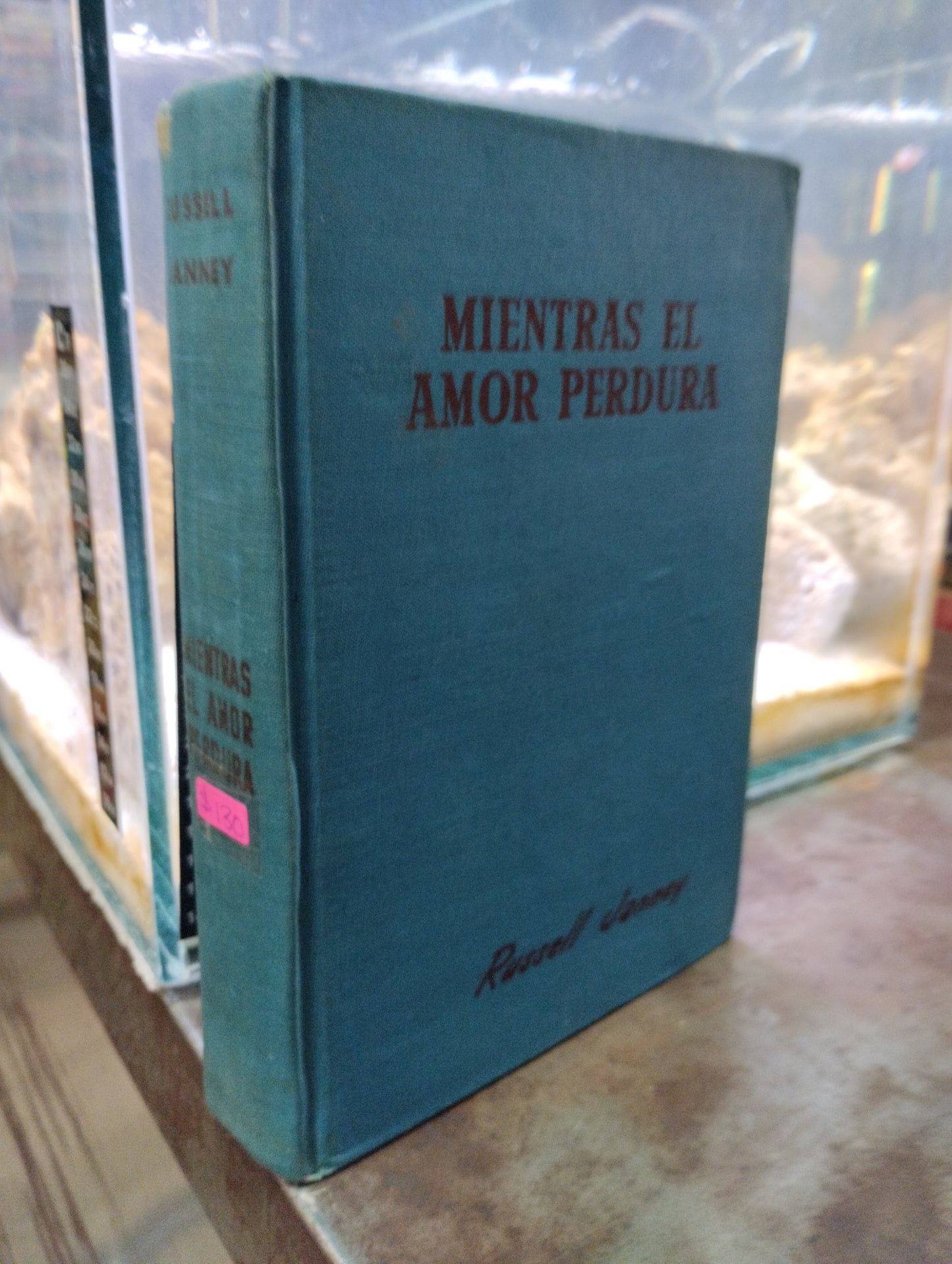MIENTRAS EL AMOR PERDURA POR RUSSELL JANNEY USADO NOVELAS ALDAMA