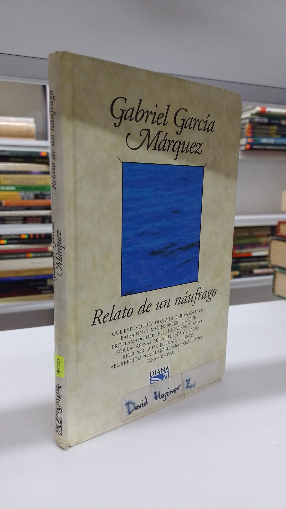 RELATO DE UN NAUFRAGO POR GABRIEL GARCIA MARQUEZ USADO NOVELA JUAREZ 515