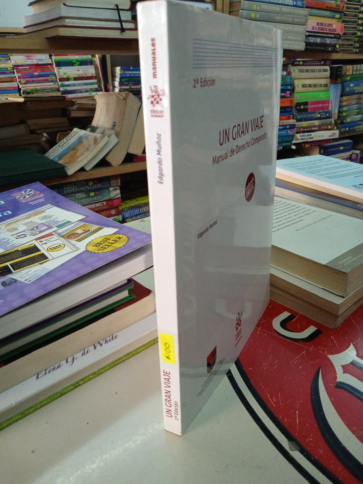 UN GRAN VIAJE MANUAL DE DERECHO COMPARADO POR EDGARDO MUÑOZ USADO DERECHO LITERARIO 207