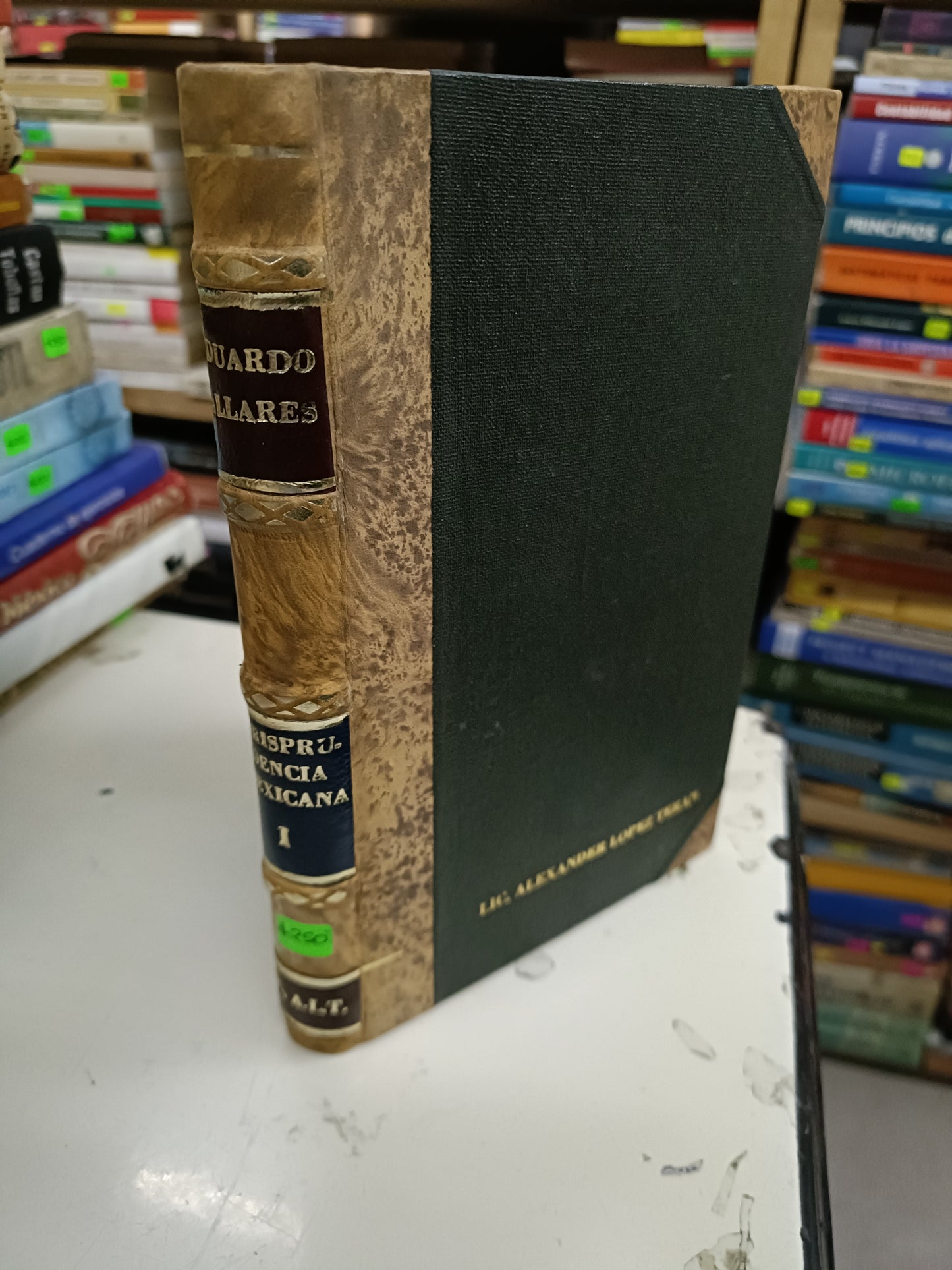 JURISPRUDENCIA MEXICANA I POR EDUARDO PALLARES USADO DERECHO LITERARIO 207