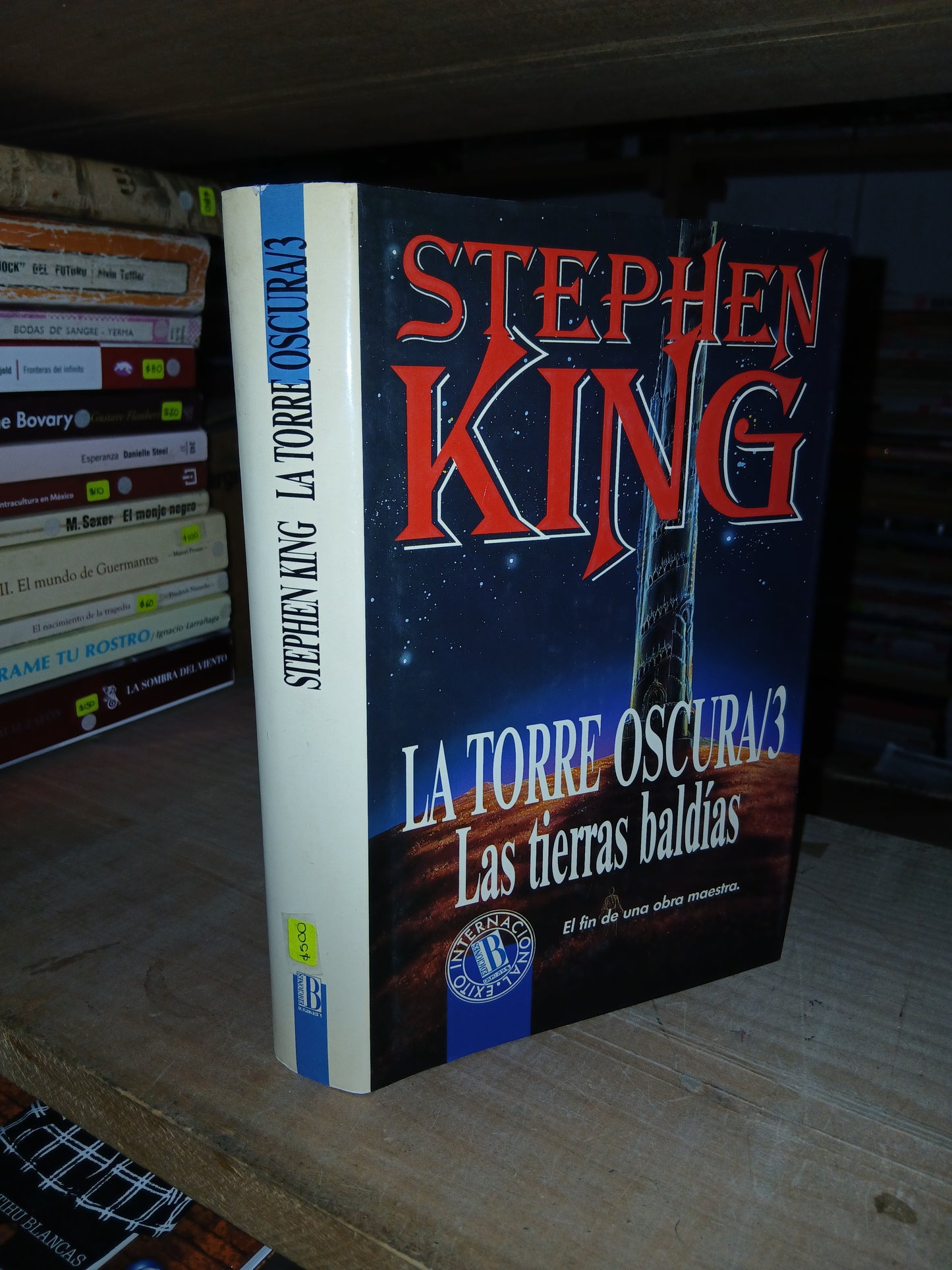 LA TORRE OSCURA 3. LAS TIERRAS BALDÍAS POR STEPHEN KING USADO NOVELA LITERARIO 207