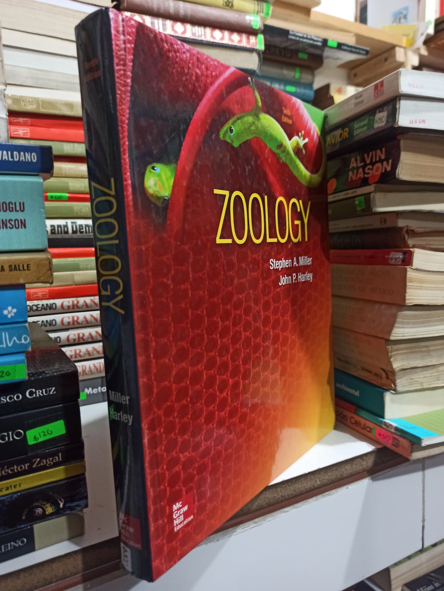 ZOOLOGY POR STEPHEN A. MILLER USADO BIOLOGIA JUÁREZ