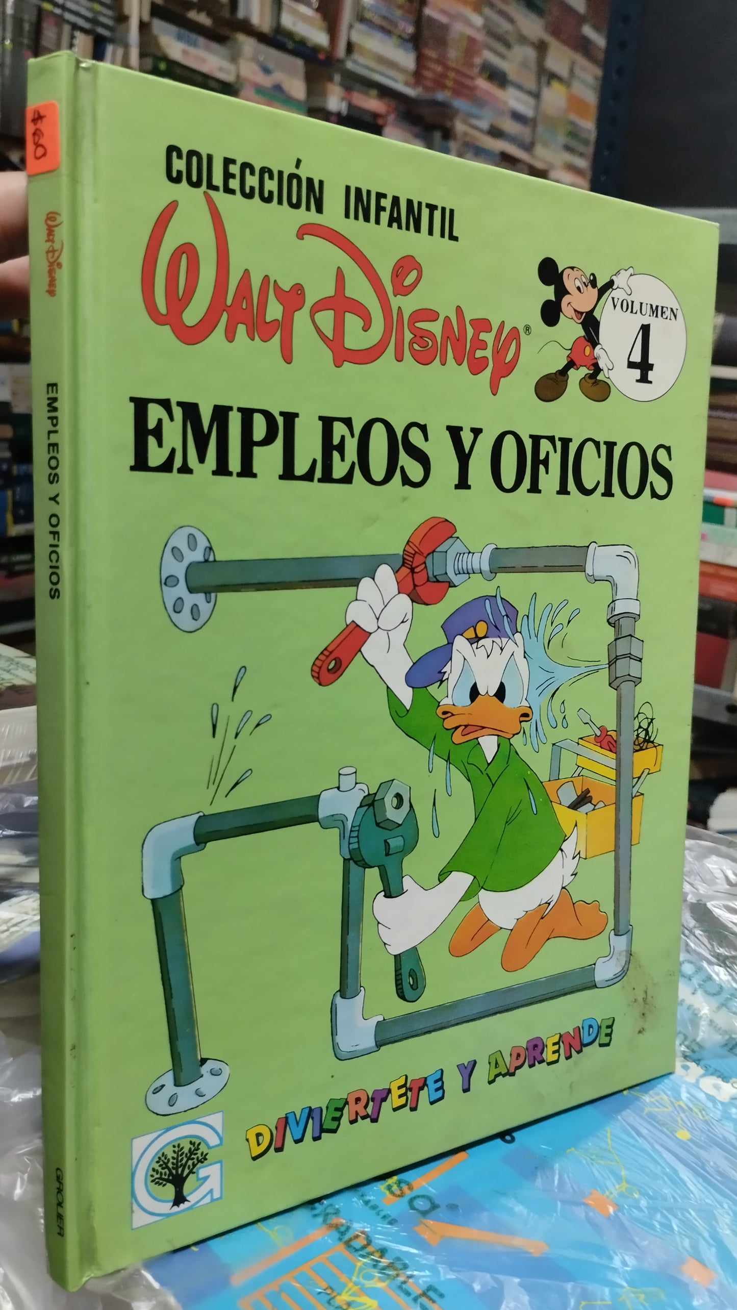 EMPLEOS Y OFICIOS POR EDITORIAL GROLIER LIBRO USADO INFANTIL ALDAMA