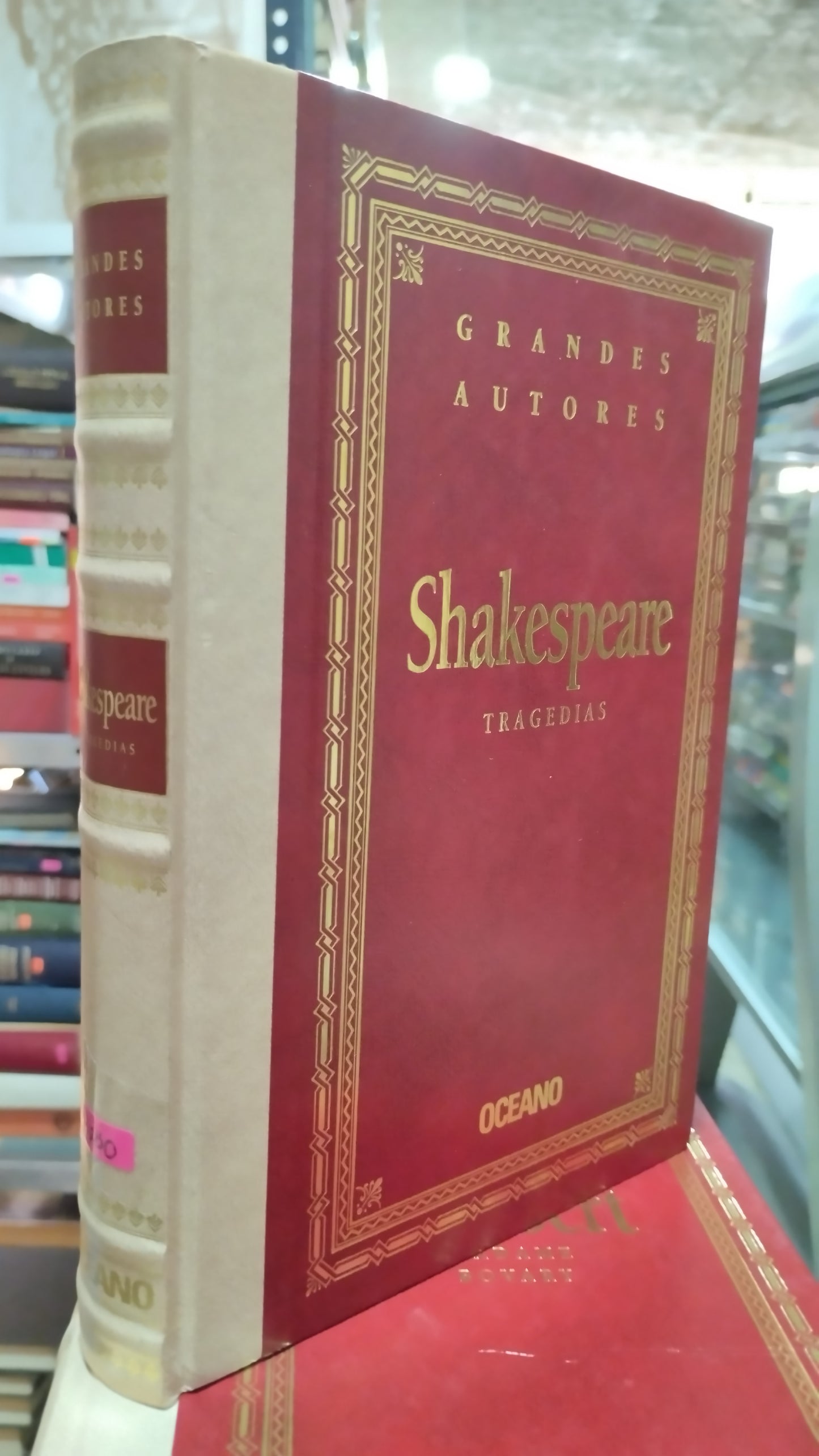 SHAKESPEARE TRAGEDIAS POR EDITORIAL OCEANO LIBRO USADO NOVELAS ALDAMA