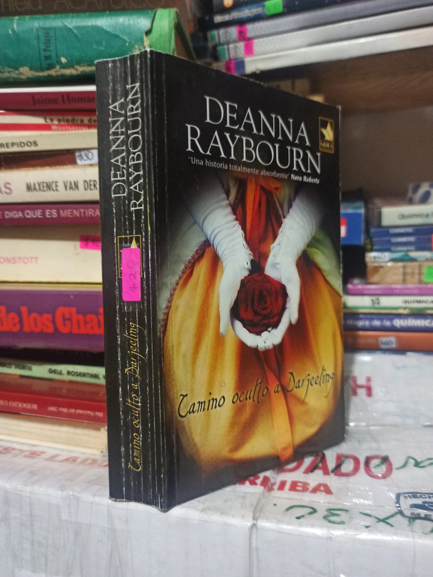CAMINO OCULTO A DARJEELING POR DEANNA RAYNOURN USADO NOVELAS JUAREZ