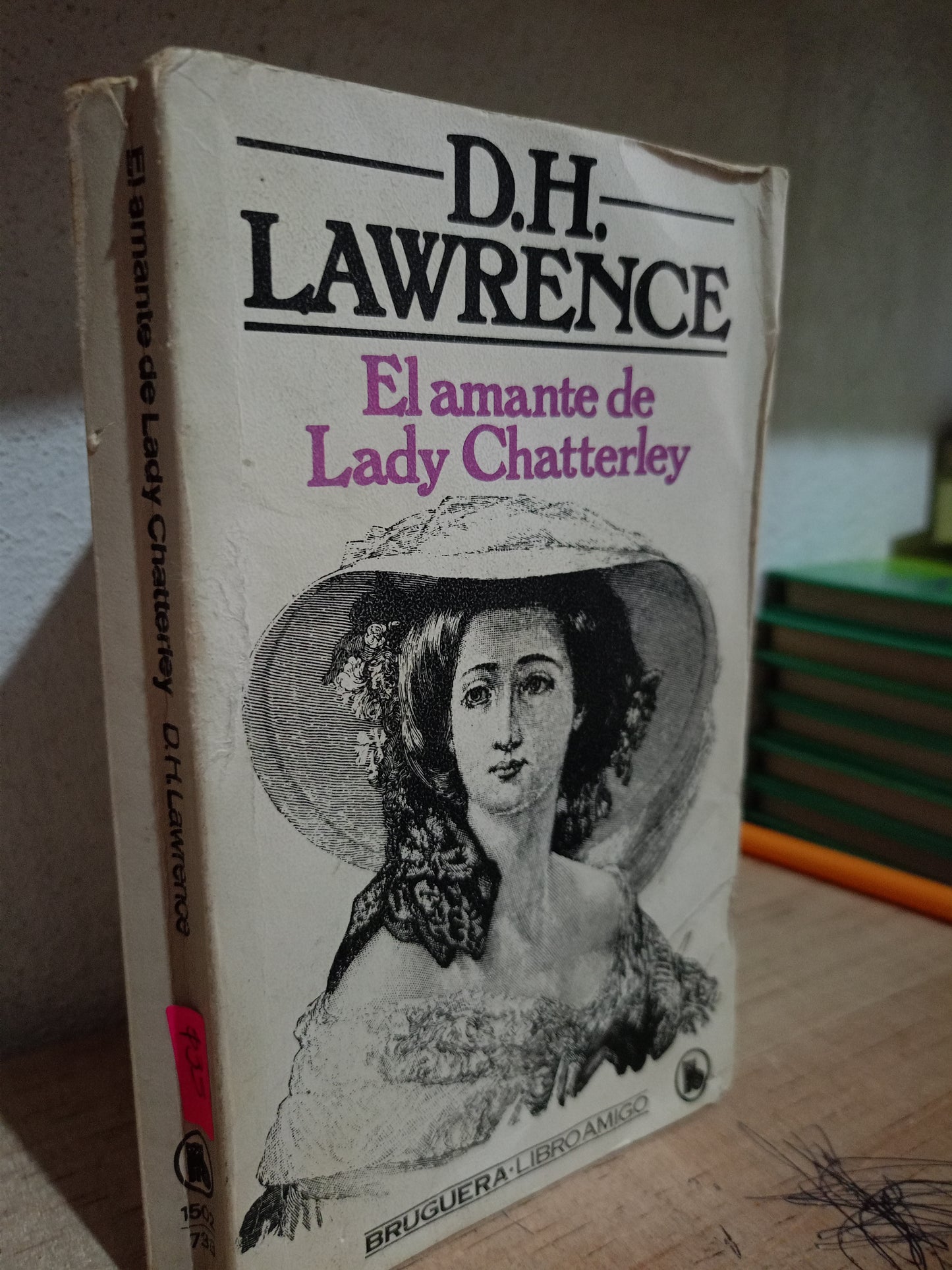 EL AMANTE DE LADY CHATTERLEY POR D.H. LAWRENCE USADO NOVELA LITERARIO 305