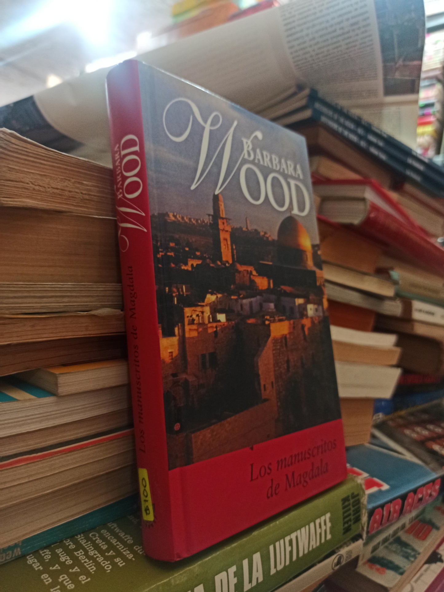 LOS MANUSCRITOS DE MAGDALA POR BARBARA WOOD USADO NOVELAS ALDAMA