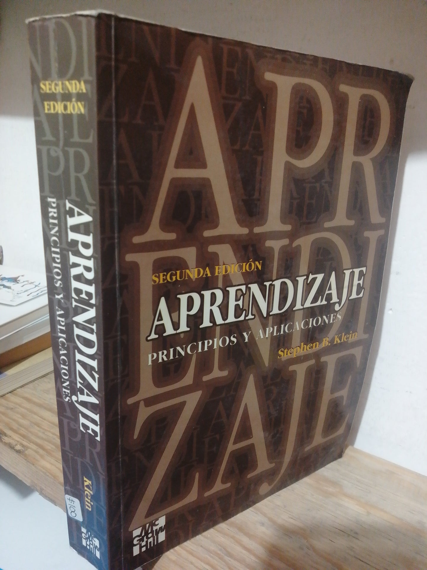 APRENDIZAJE PRINCIPIOS Y APLICACIONES POR STEPHEN B. KLEIN USADO EDUCACION JUAREZ