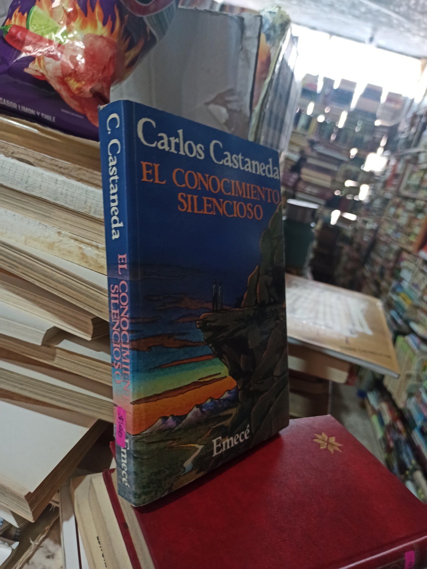 EL CONOCIMIENTO SILENCIOSO POR CARLOS CASTAÑEDA USADO NOVELAS ALDAMA