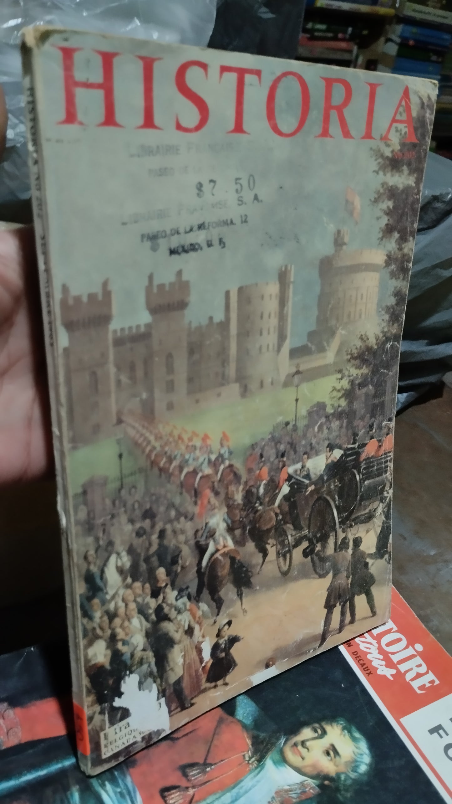 HISTORIA LIBRO USADO ANTIGUO ALDAMA