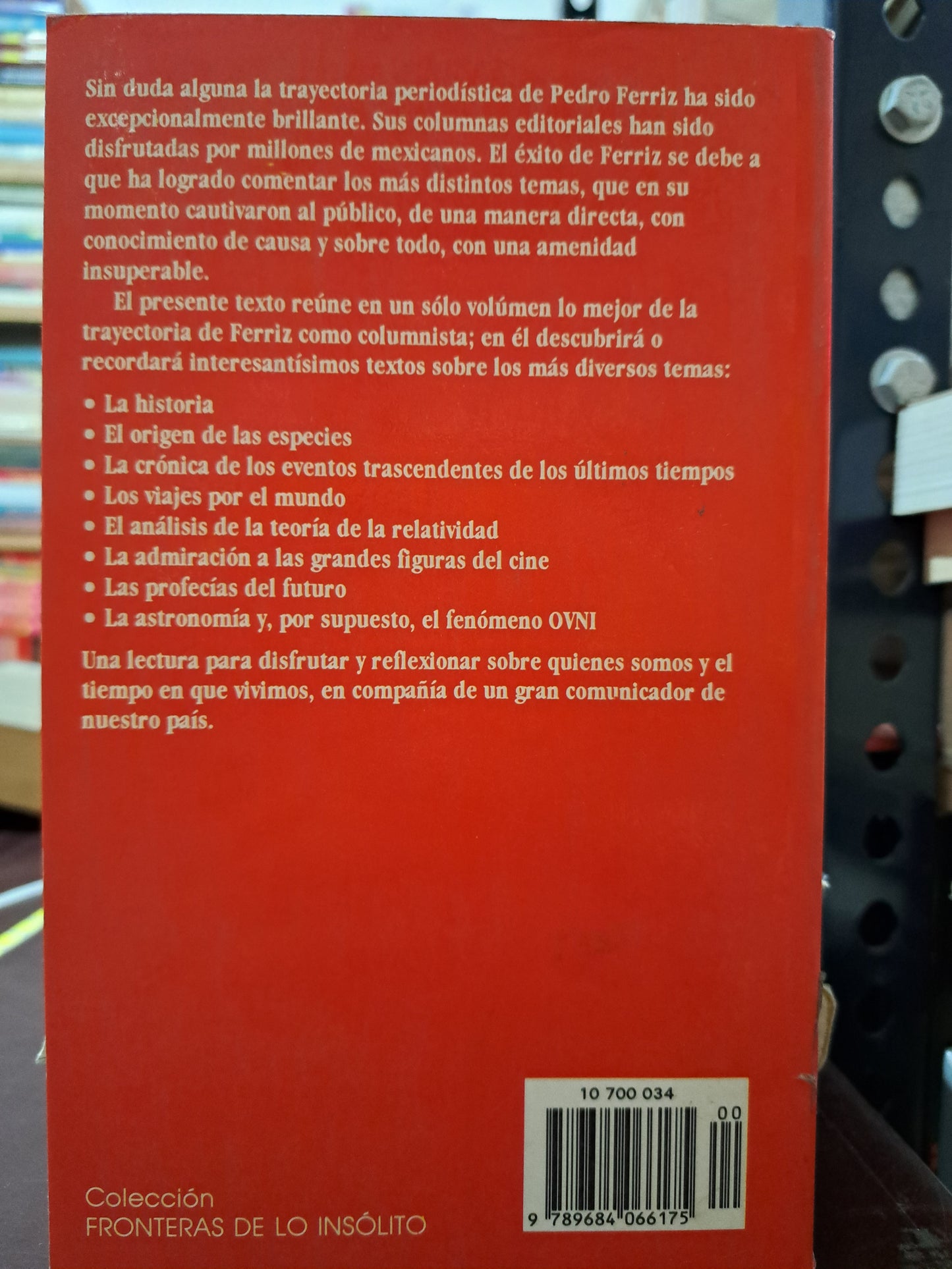 MI DIARIO INTEMPORAL PEDRO FERRIZ USADO HISTORIA LITERARIO 305