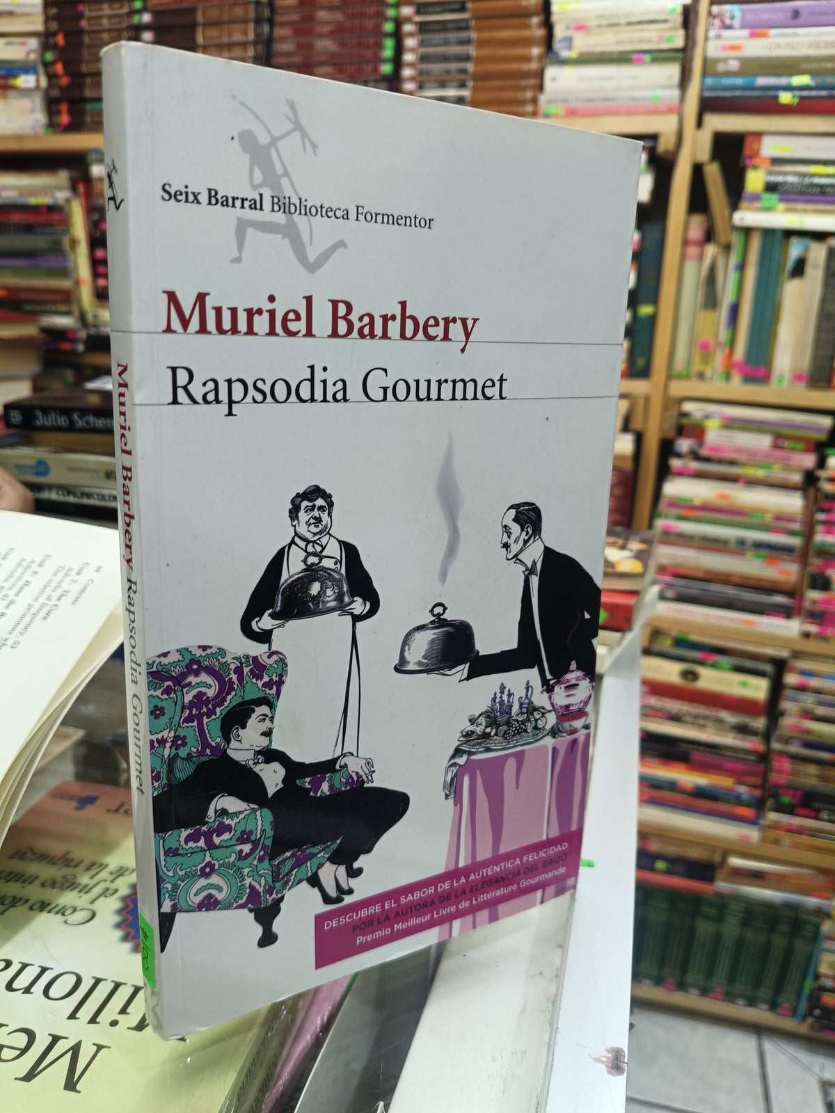 RAPSODIA GOURMET POR MARIEL BARBERY USADO NOVELA JUAREZ 515