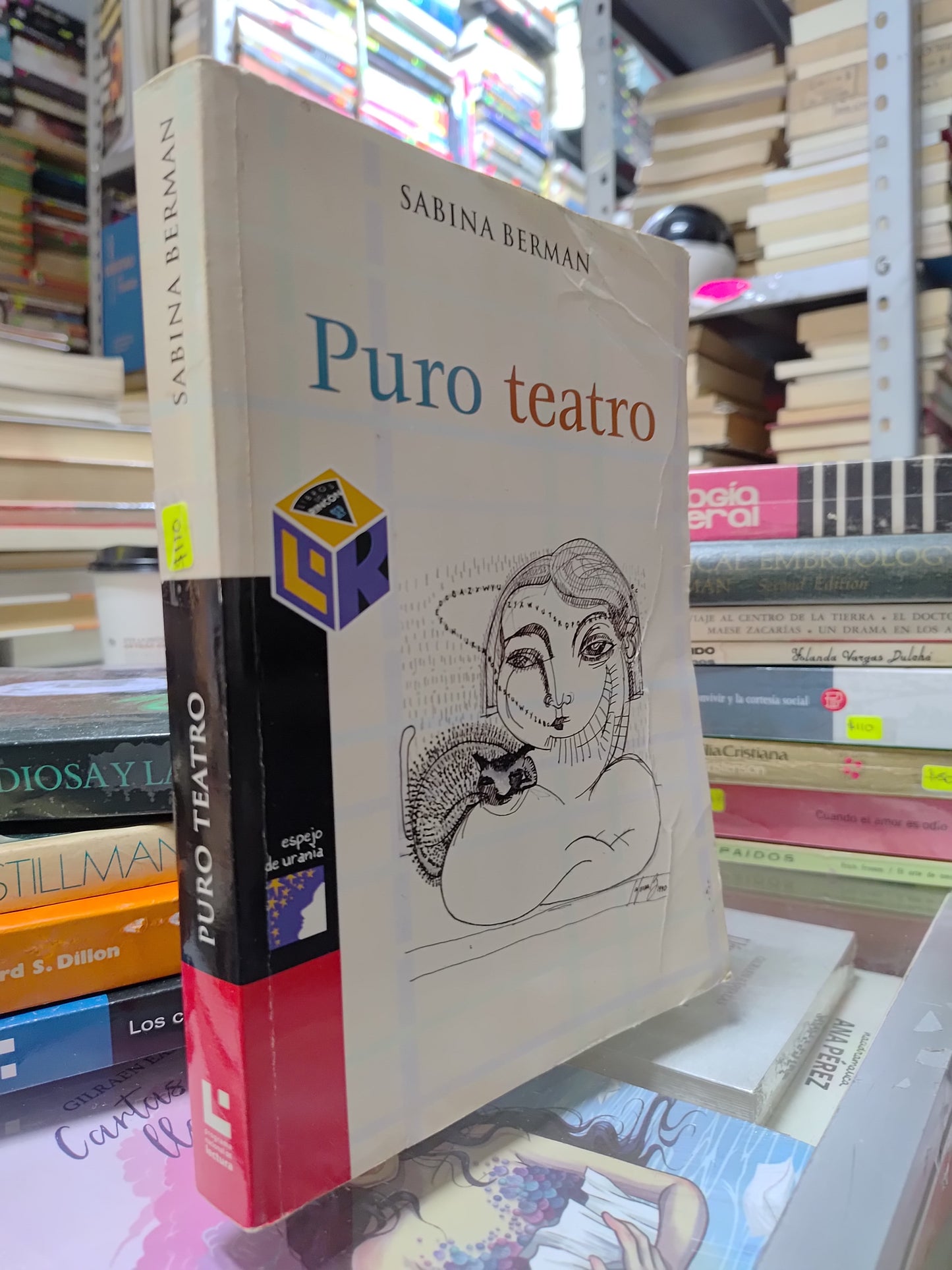 PURO TEATRO POR SABINA BERMAN USADO NOVELAS JUAREZ 515