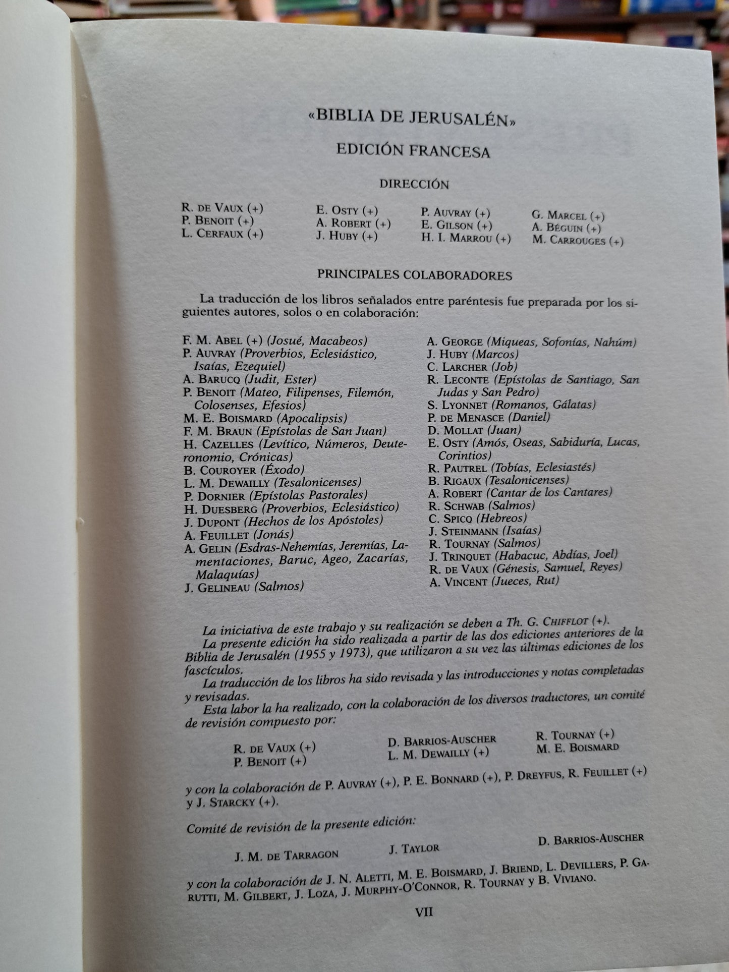BIBLIA DE JERUSALEN I ANTIGUO TESTAMENTO GENESIS- 2 SAMUEL USADO ANTIGUO ALDAMA
