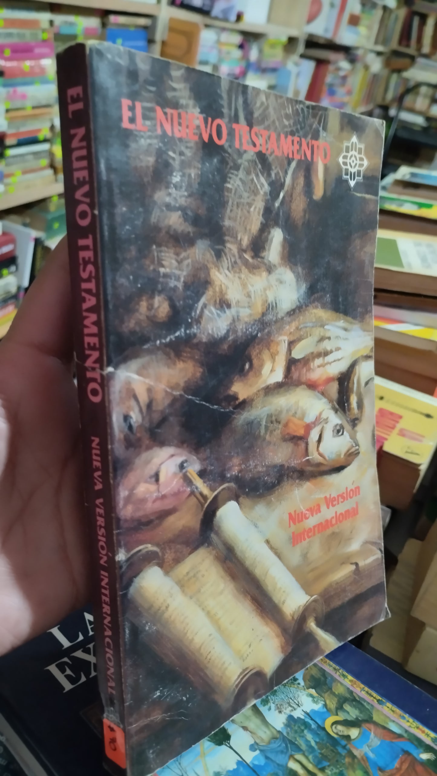 EL NUEVO TESTAMENTO NUEVA VERSION INTERNACIONAL POR LA SOCIEDAD BIBLICA INTERNACIONAL LIBRO USADO RELIGION ALDAMA