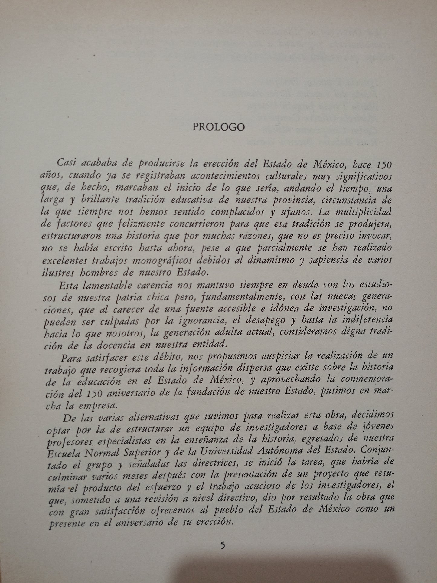150 AÑOS DE LA EDUCACIÓN EN EL ESTADO DE MÉXICO USADO EDUCACIÓN LITERARIO 305