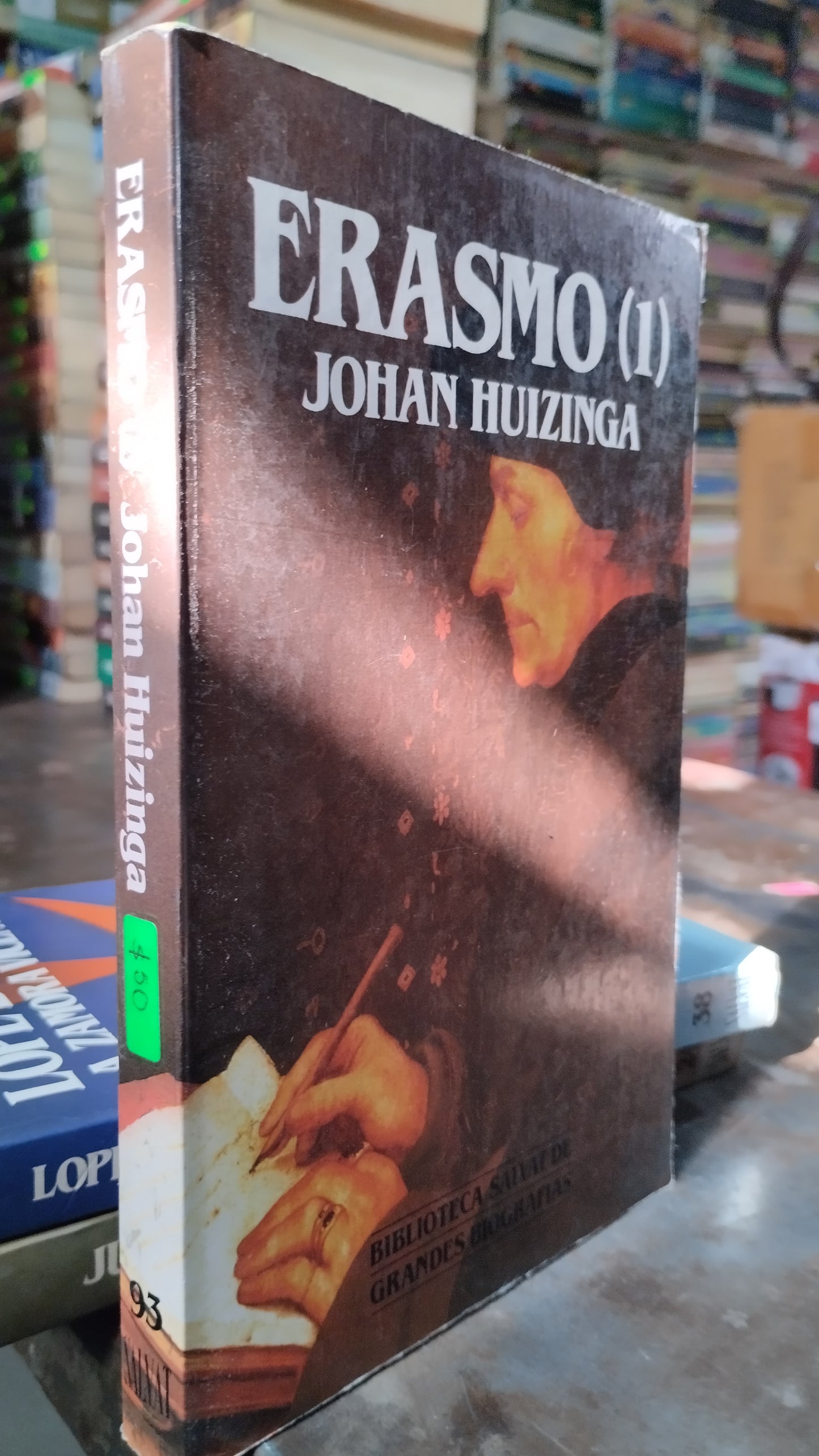 ERASMO 1 POR JOHAN HUIZINGA LIBRO USADO HISTORIA ALDAMA