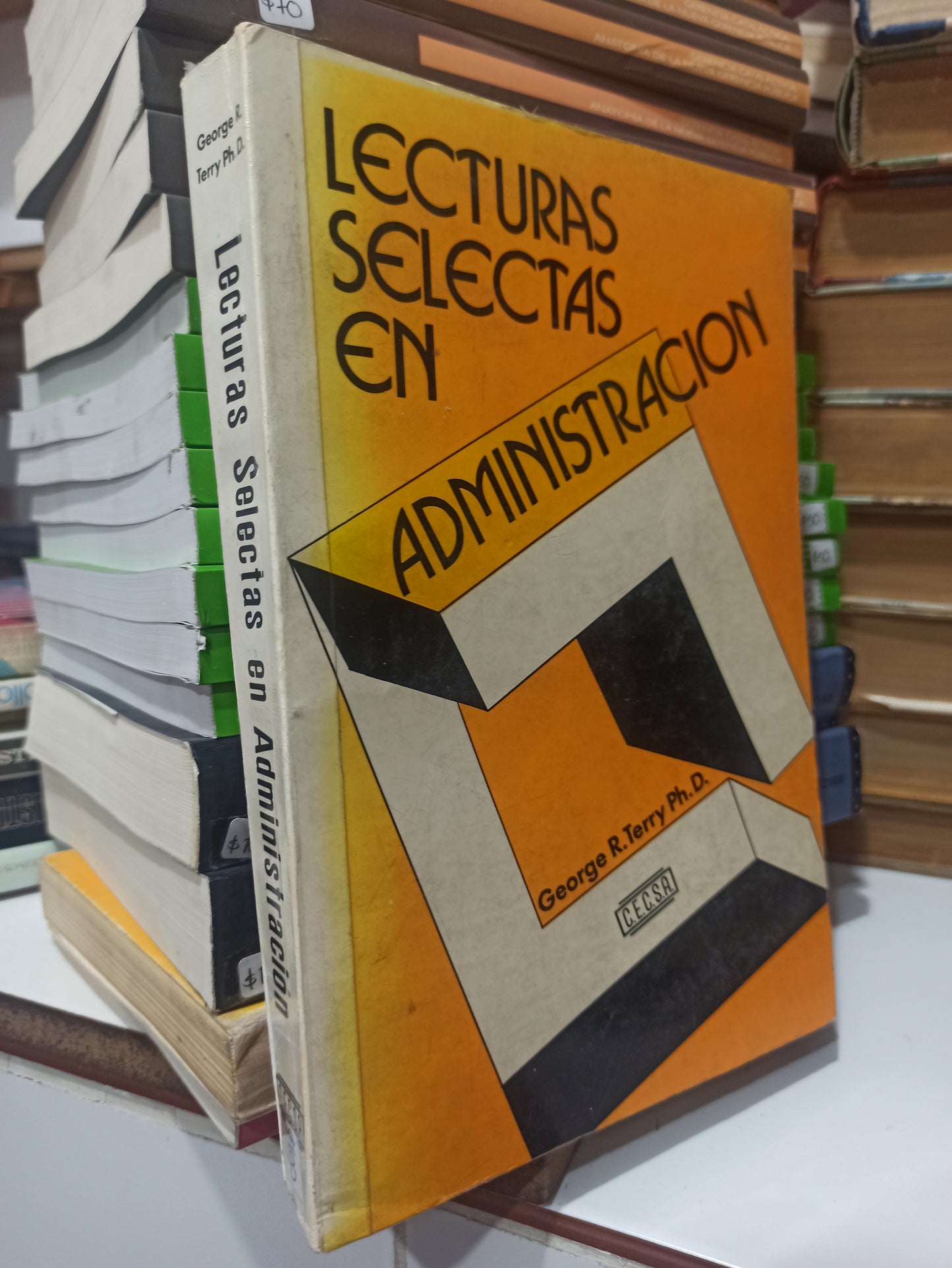 LECTURAS SELECTAS EN ADMINISTRACION POR GEORGE R TERRY USADO ADMINISTRACIÓN JUÁREZ