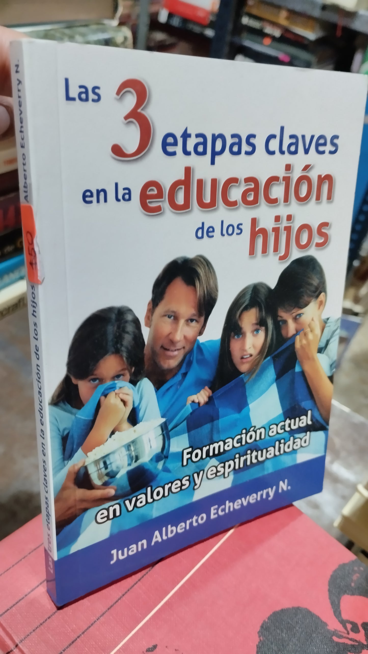 LAS 3 ETAPAS CLAVES EN LA EDUCACION DE LOS HIJOS POR JUAN ALBERTO ECHEVERRY LIBRO USADO PSICOLOGÍA ALDAMA