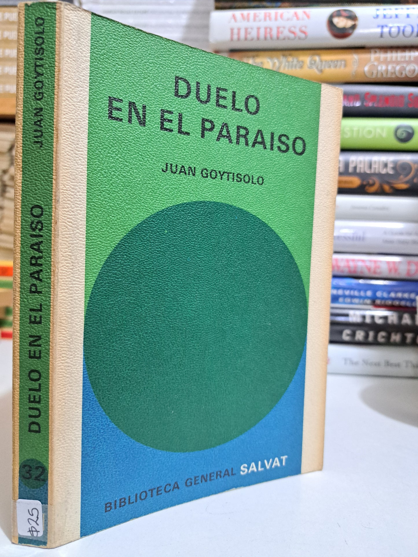 DUELO EN EL PARAÍSO POR JUAN GOYTISOLO USADO NOVELA JUÁREZ