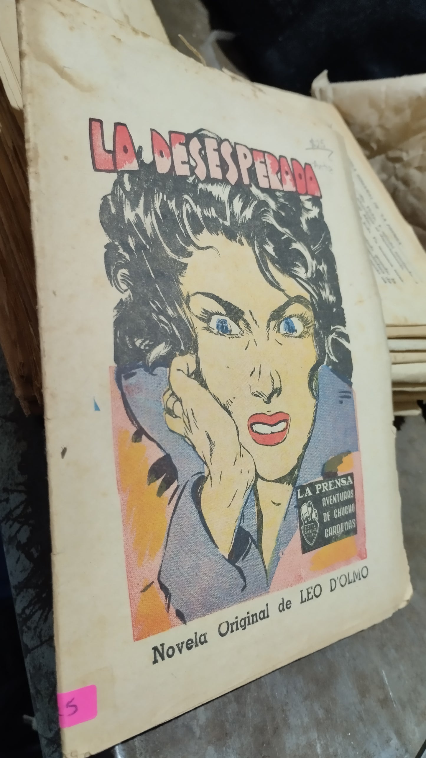 LA DESESPERADA POR EDITORIAL LA PRENSA LIBRO USADO ANTIGUO ALDAMA