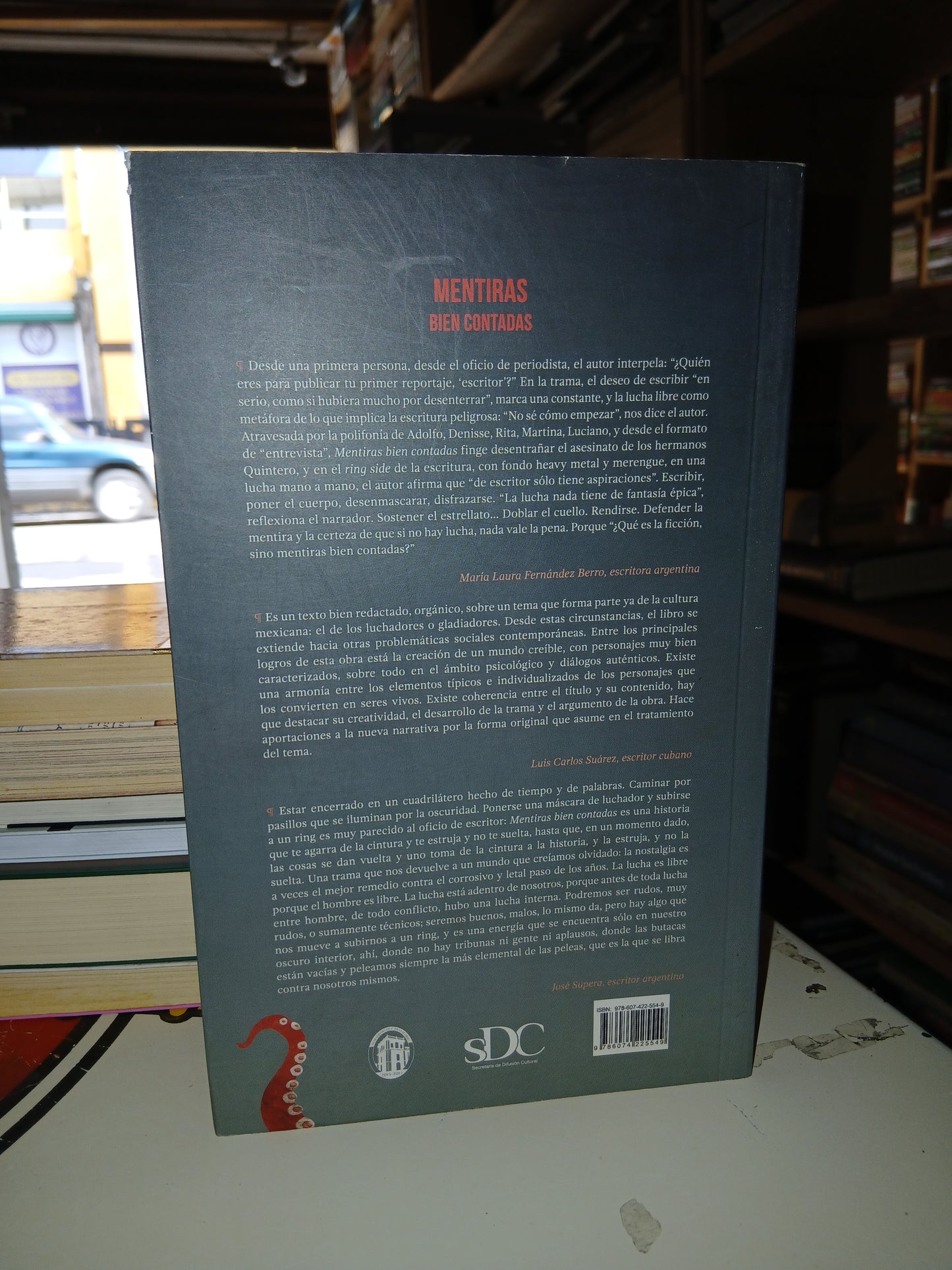 MENTIRAS BIEN CONTADAS POR DÁN LEE USADO NOVELA LITERARIO 207