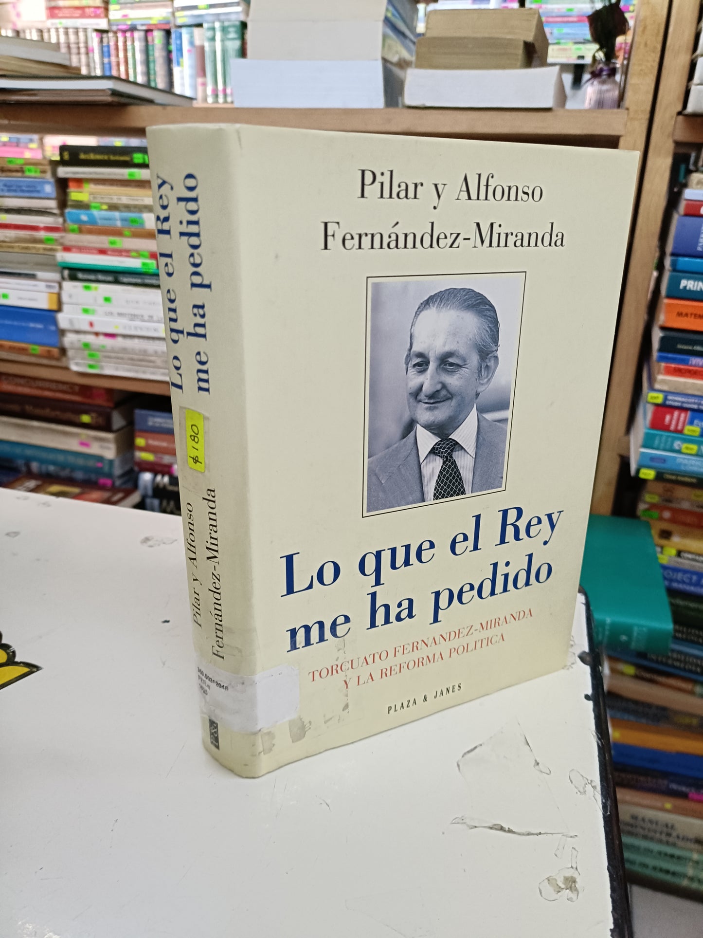 LO QUE EL REY ME HA PEDIDO POR PILAR Y ALFONSO FERNÁNDEZ MIRANDA USADO HISTORIA LITERARIO 207