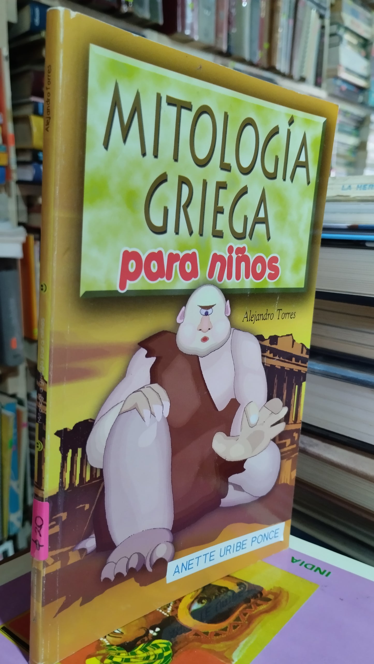 MITOLOGIA GRIEGA PARA NIÑOS POR ALEJANDRO TORRES LIBRO USADO INFANTIL ALDAMA