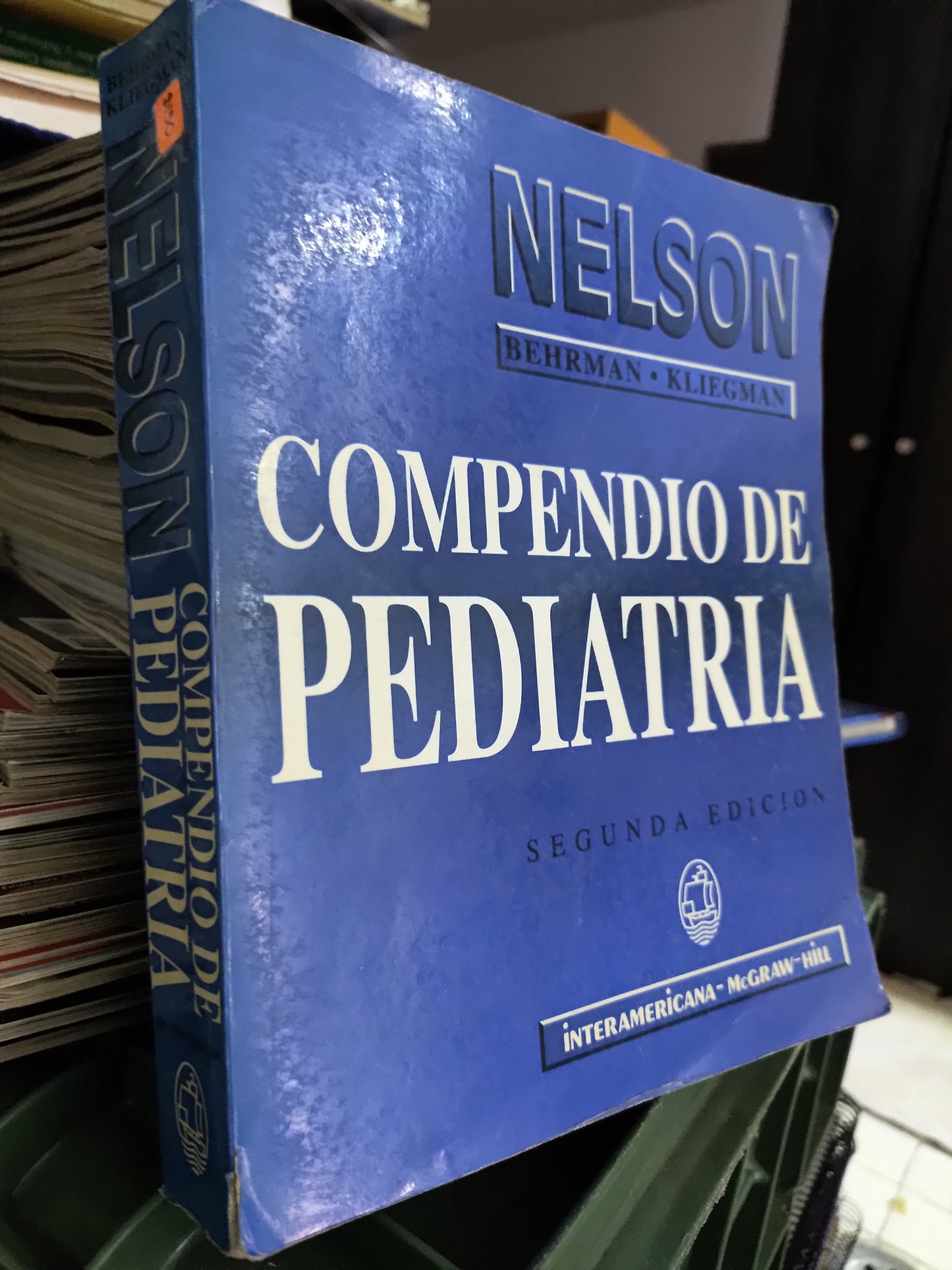 COMPENDIO DE PEDIATRIA POR BERHMAN Y KLEGMAN USADO SALUD JUAREZ 515
