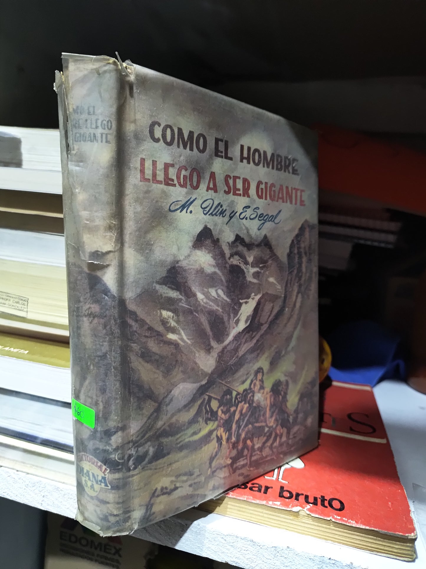 COMO EL HOMBRE LLEGO A SER GIGANTE POR M. ILIN USADO NOVELAS JUAREZ 507