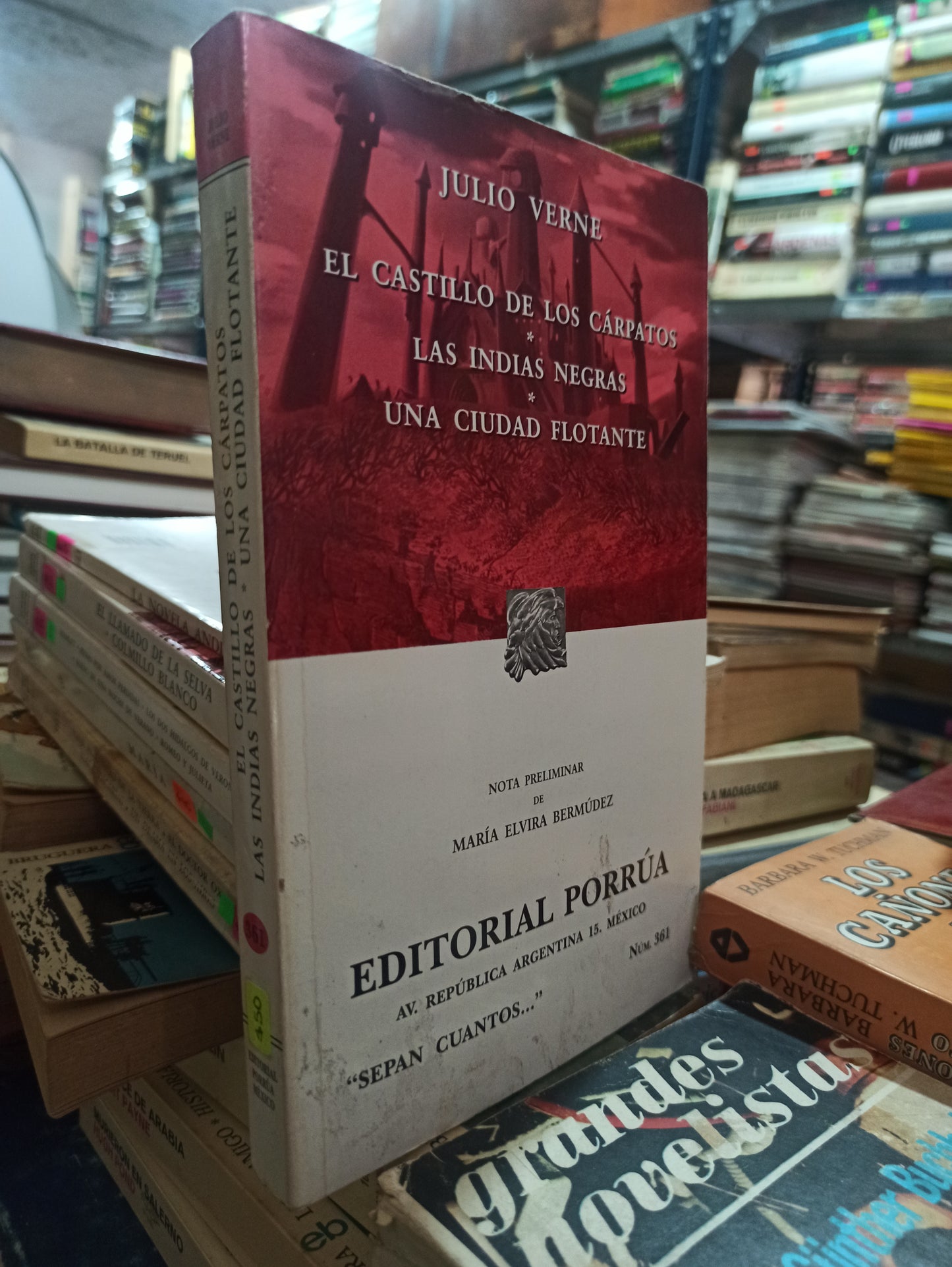 EL CASTILLO DE LOS CÁRPATOS LAS INDIAS NEGRAS UNA CIUDAD FLOTANTE JULIO VERNE USADO NOVELAS ALDAMA